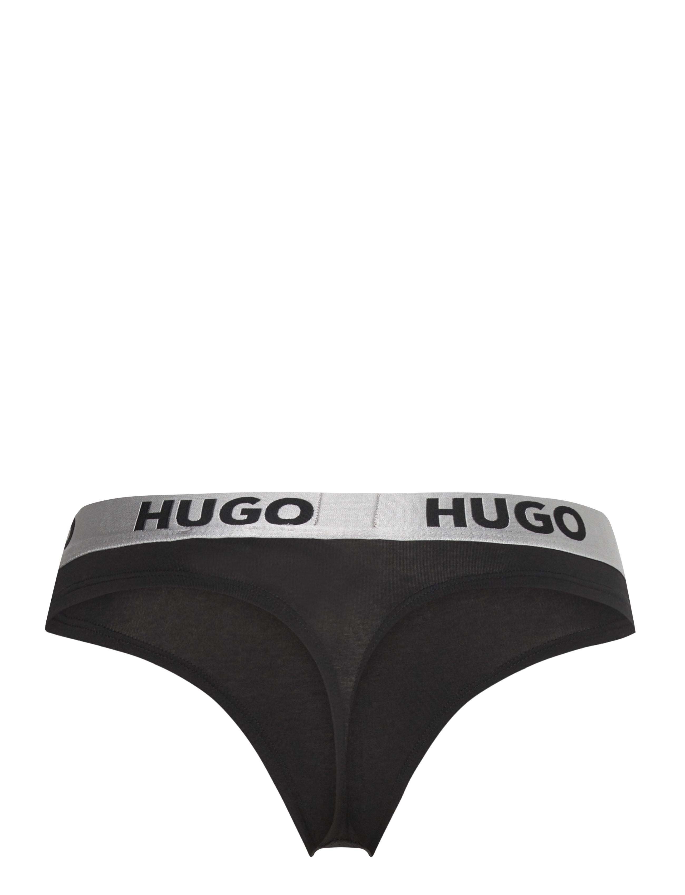 HUGO - THONG SPORTY LOGO - black - 1