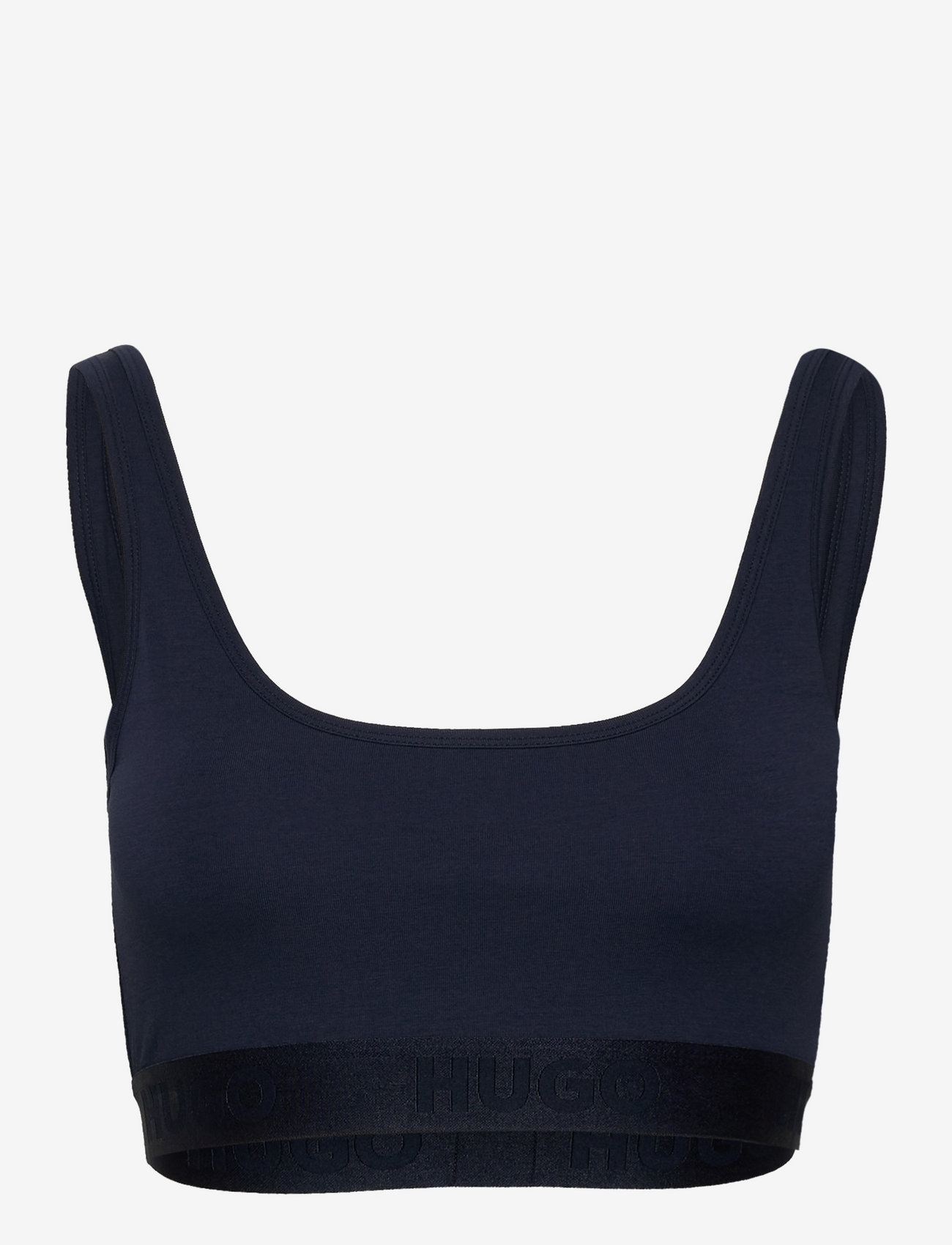 HUGO - BRALETTE SPORTY LOGO - dark blue - 0