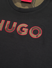HUGO - Camo T-Shirt - short-sleeved t-shirts - black - 2