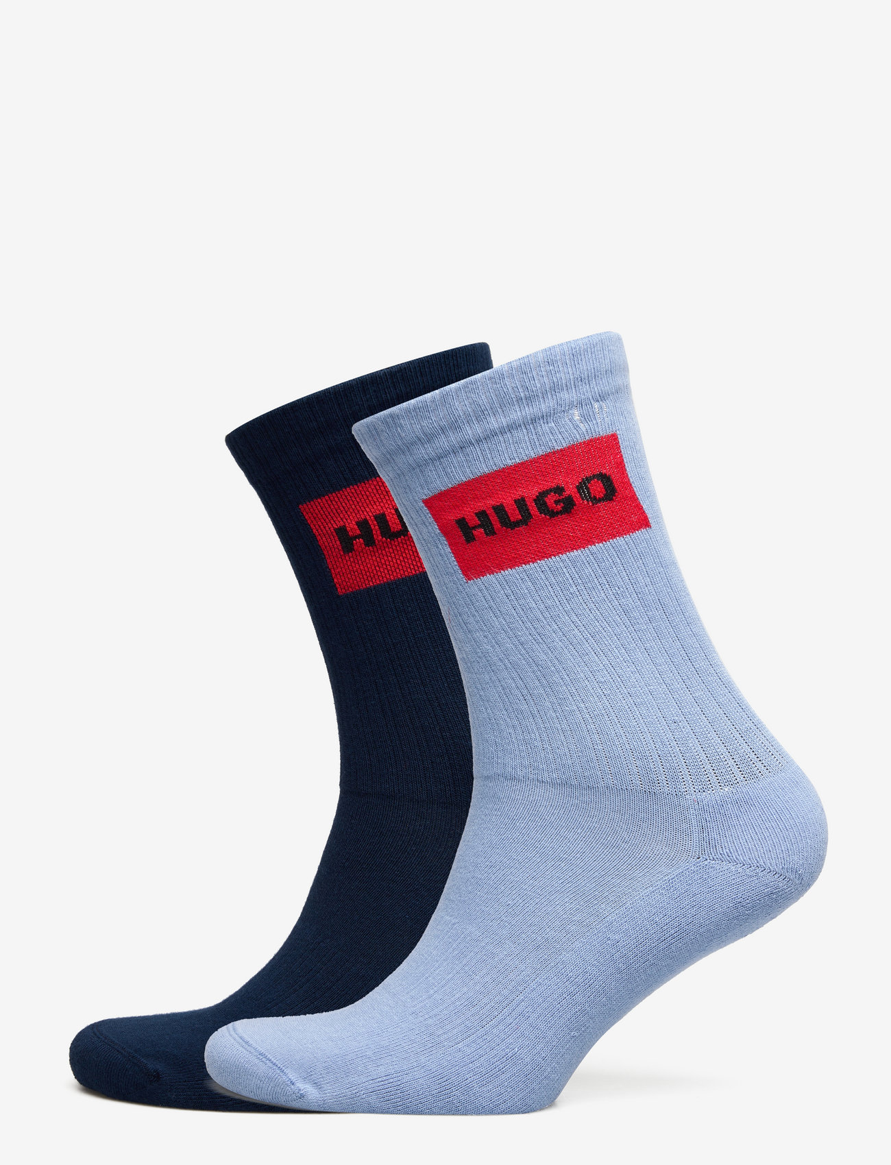 HUGO - 2P QS RIB LABELCOL C - turquoise/aqua - 0