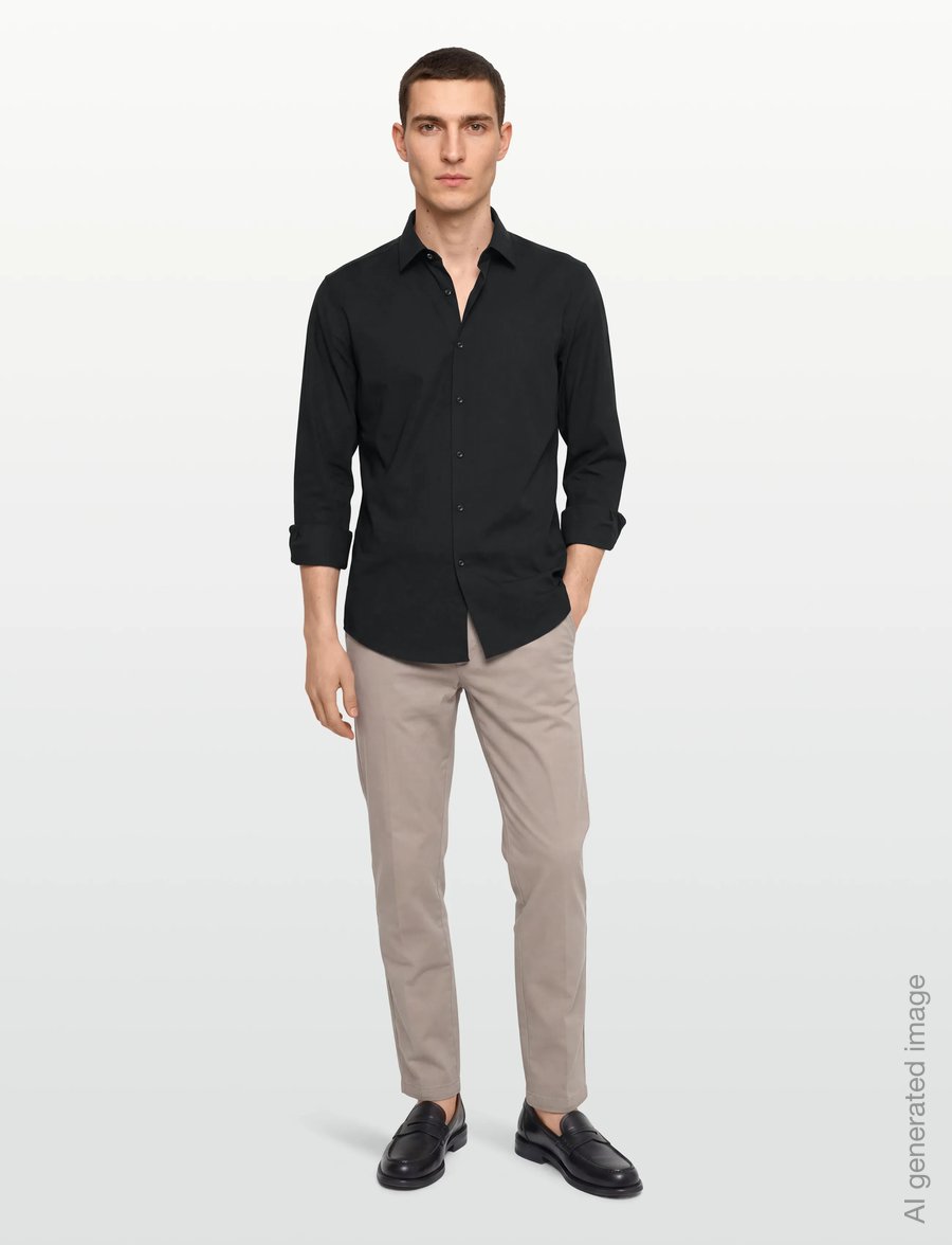 HUGO - Kenno - kostymskjortor - black - 0