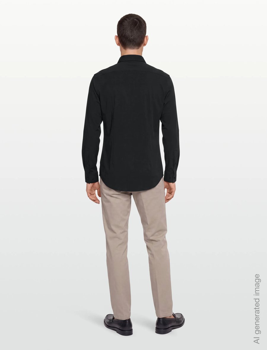 HUGO - Kenno - kostymskjortor - black - 4