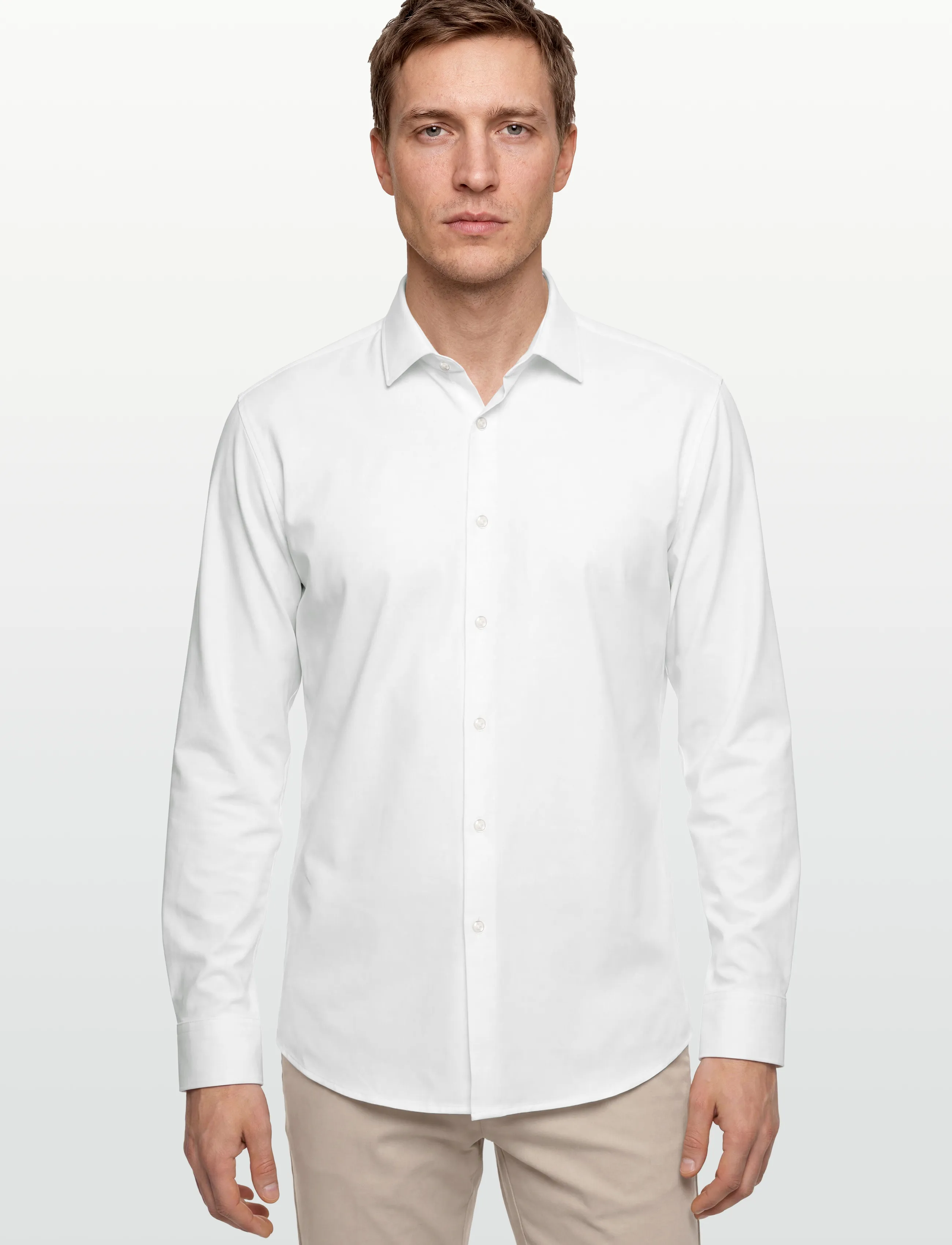 HUGO - Kenno - basic skjorter - open white - 3