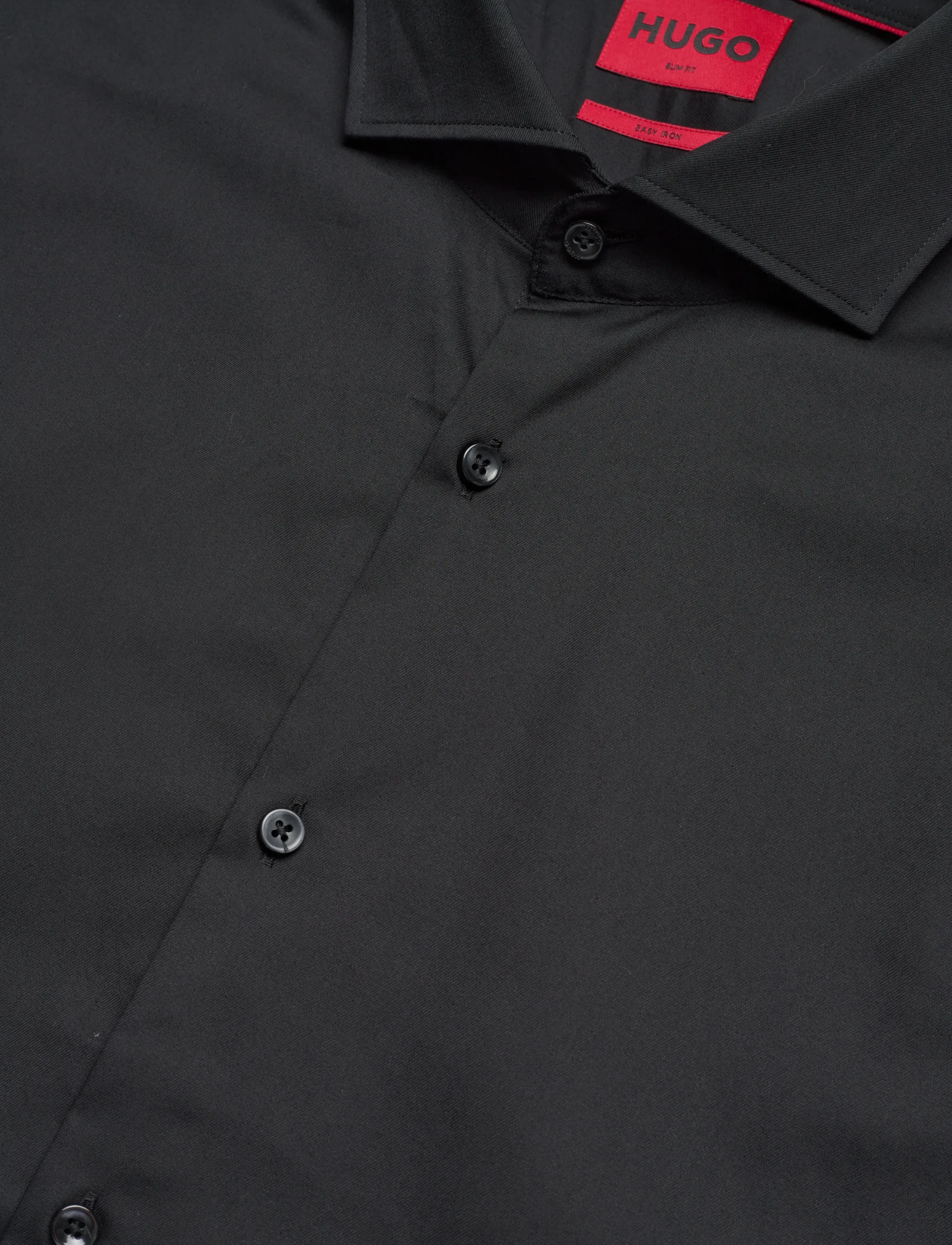 HUGO - Kason - basic shirts - black - 3