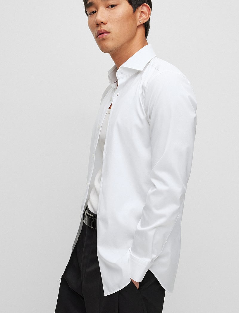 HUGO - Kason - basic skjorter - open white - 3