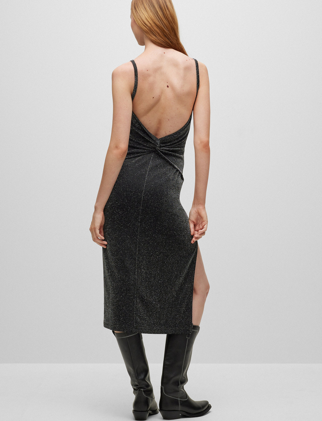 HUGO - Nolores - bodycon dresses - black - 1