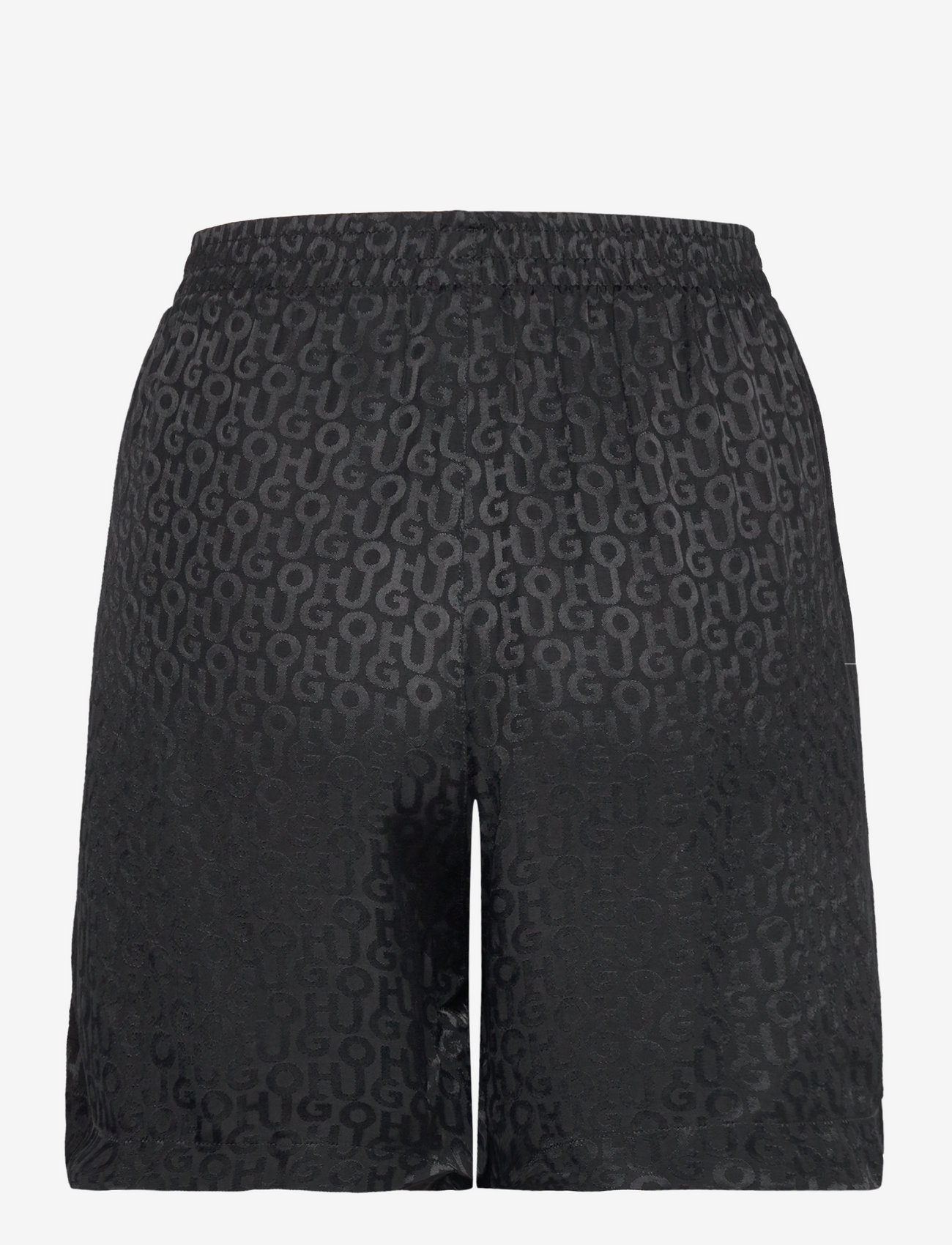 HUGO - SATINOIR_SHORTS - black - 1