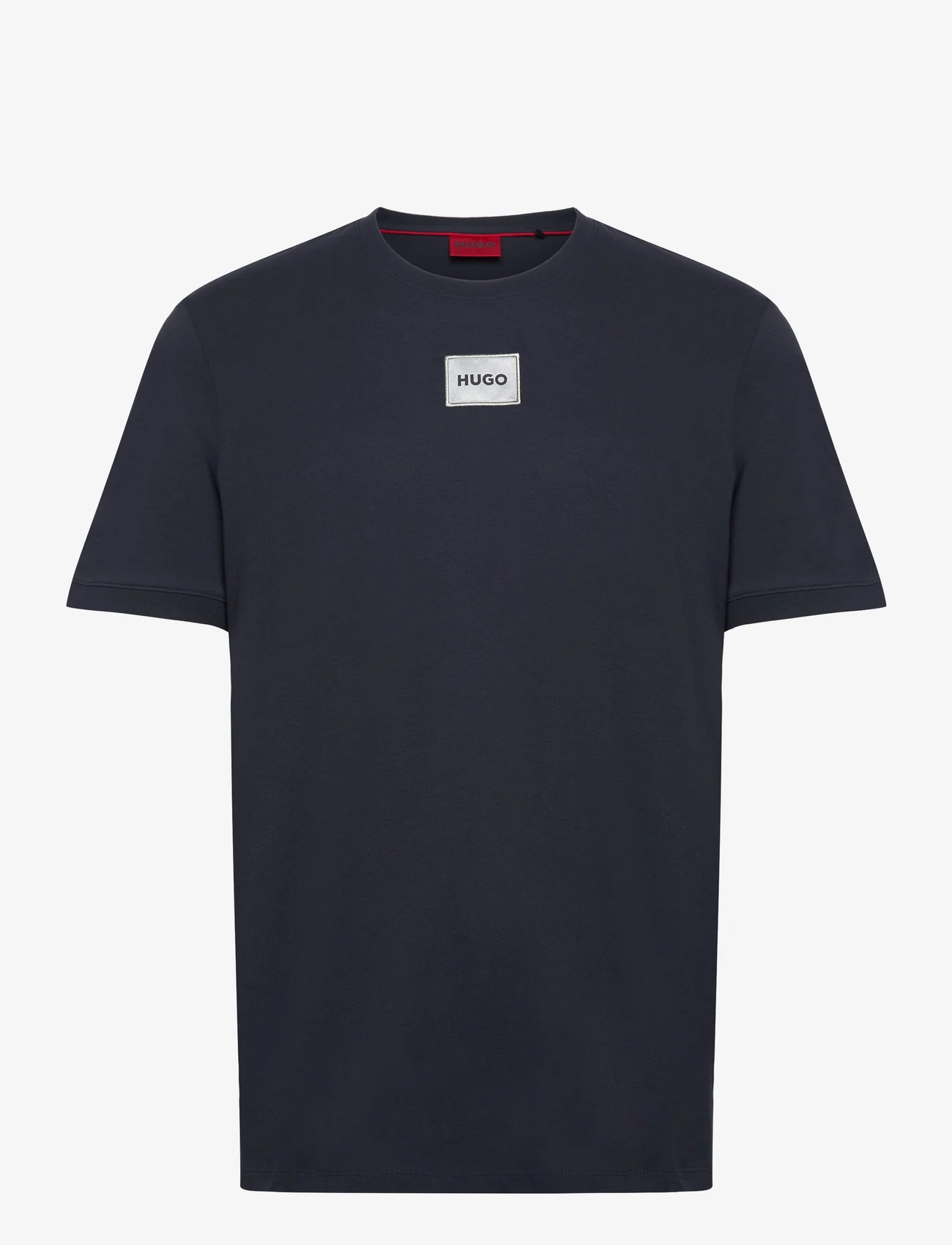 HUGO - Diragolino_G - short-sleeved t-shirts - dark blue - 0