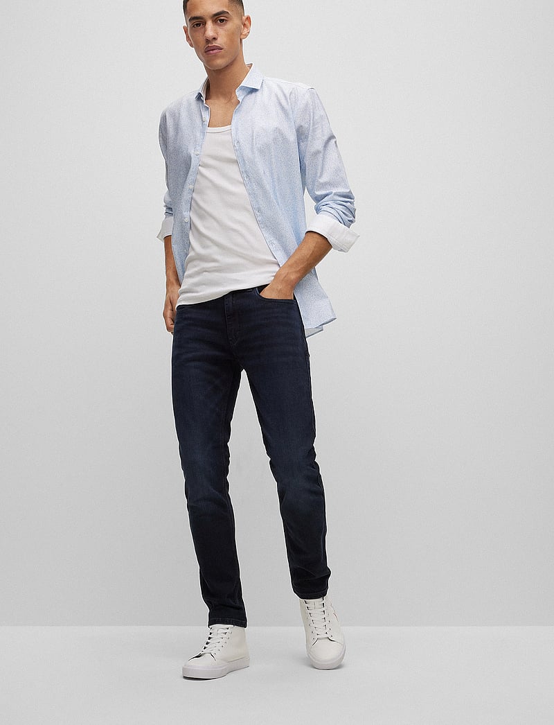 HUGO - HUGO 734 - slim jeans - navy - 0