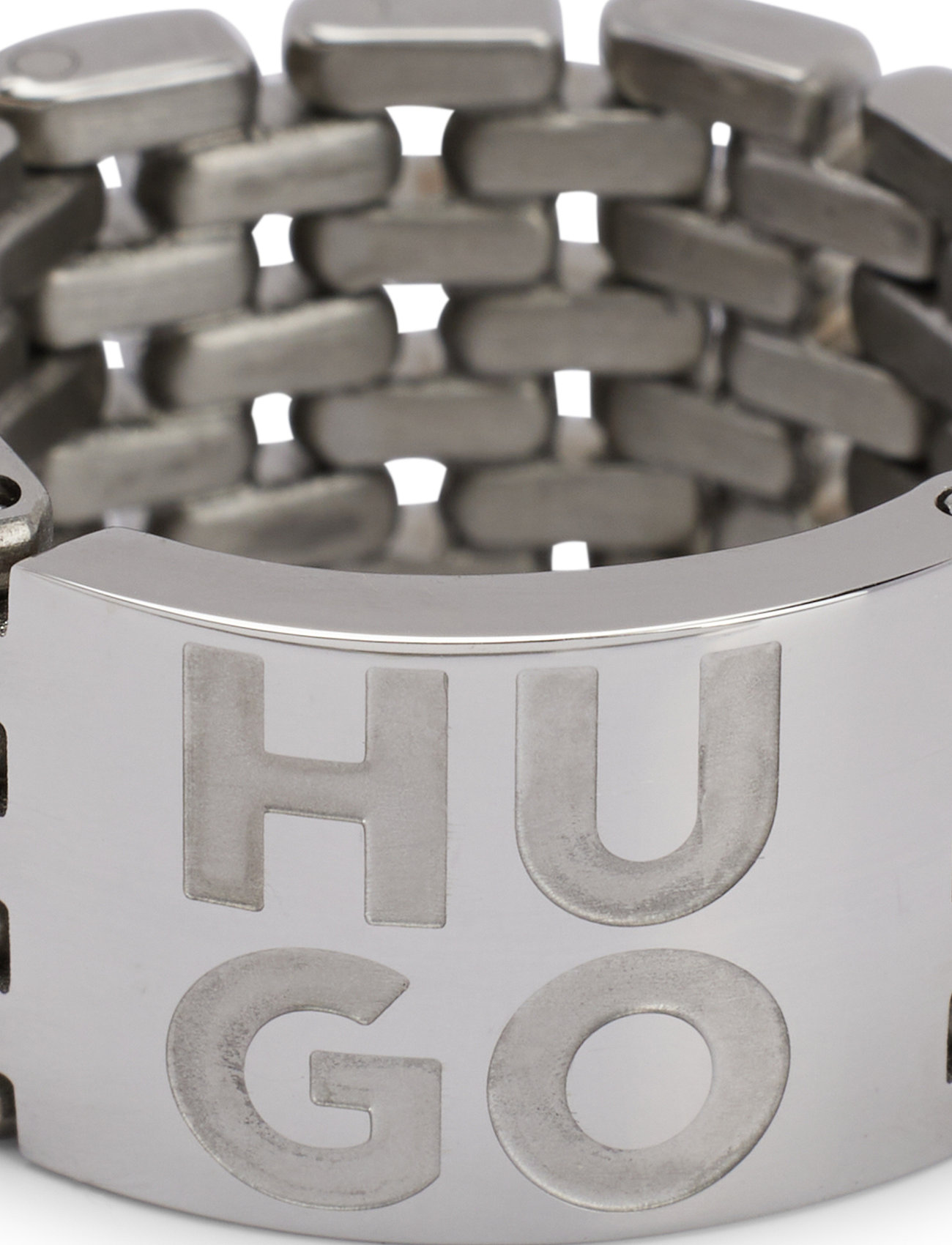 HUGO - E-WATCH2-RING - bursdagsgaver - silver - 1