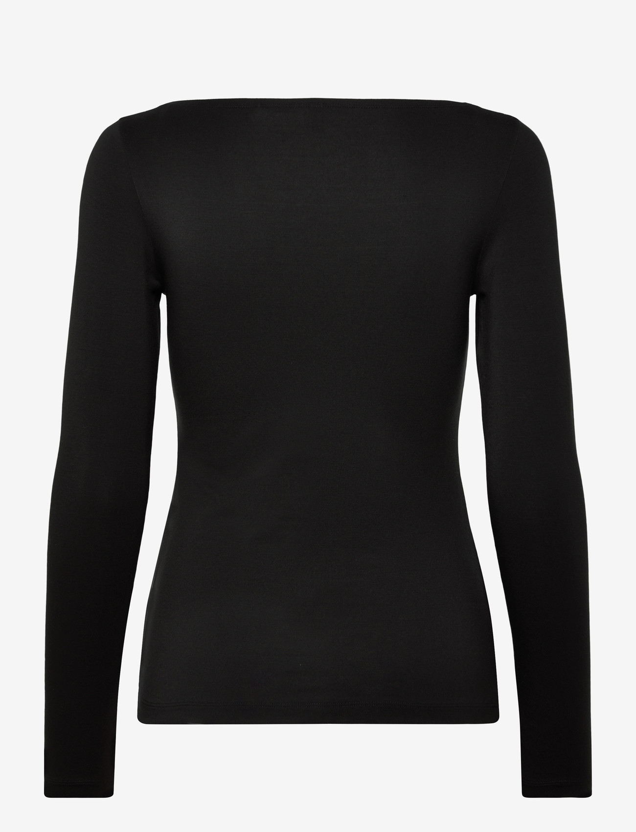 HUGO - LS-SHIRT THERMAL - långärmade toppar - black - 1