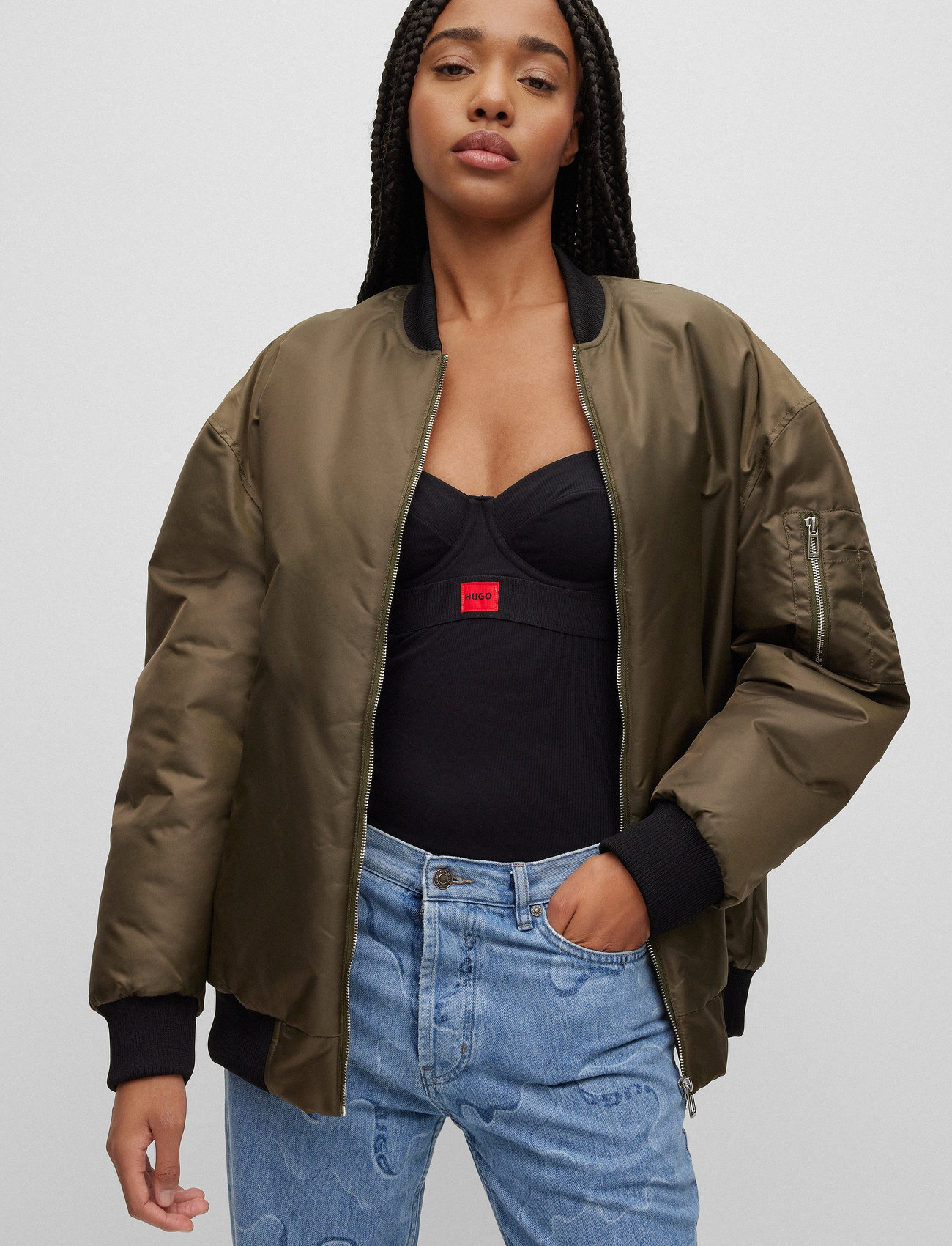 HUGO - Fillippa-1 - dark green - 1