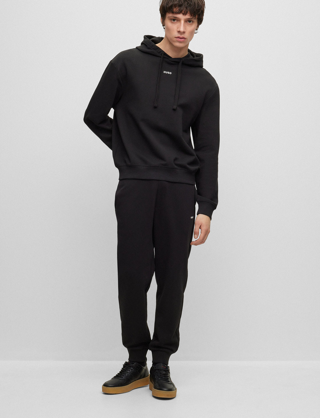 Hugo 2025 black hoodie