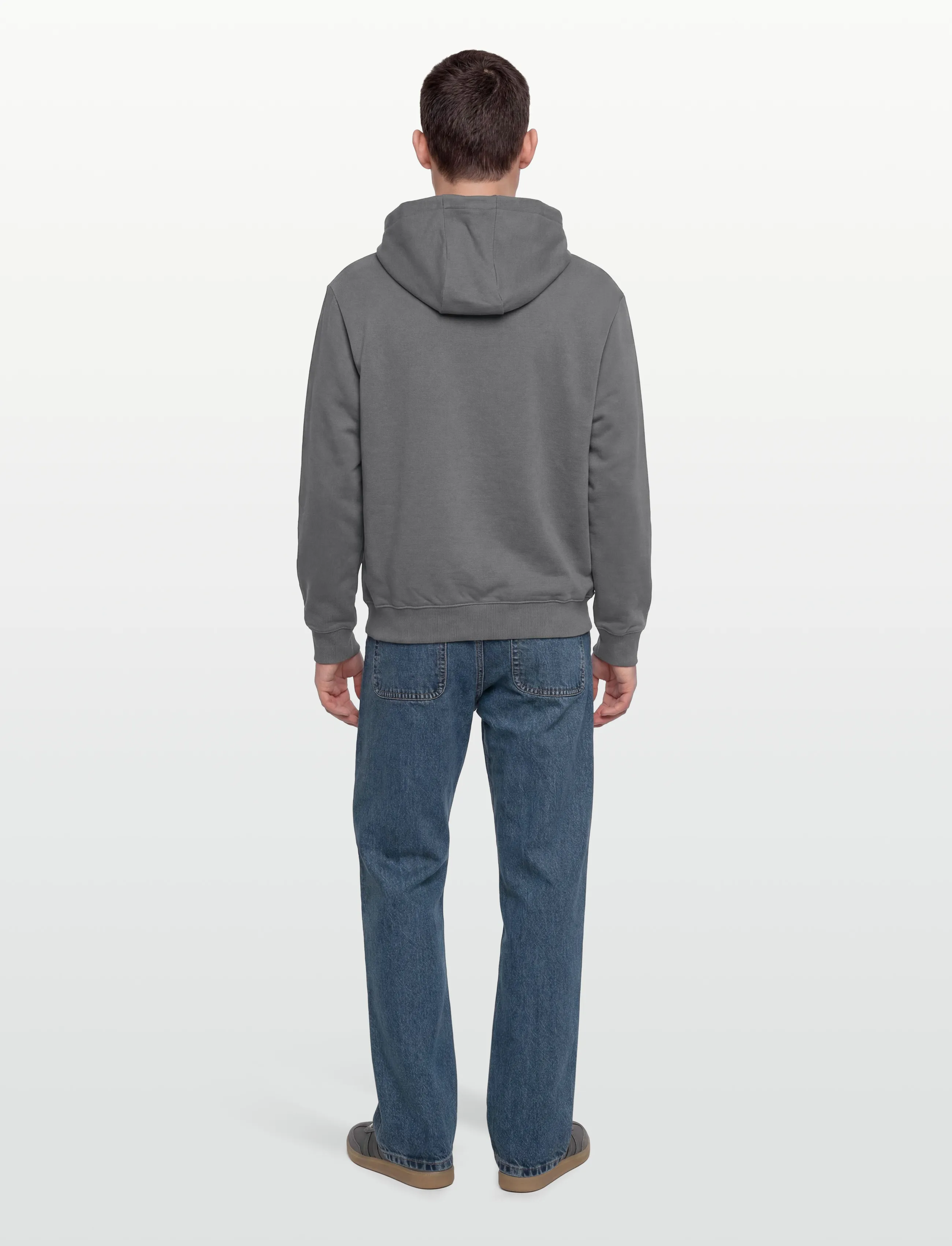 HUGO - Dapo - kapuutsiga dressipluusid - dark grey - 4