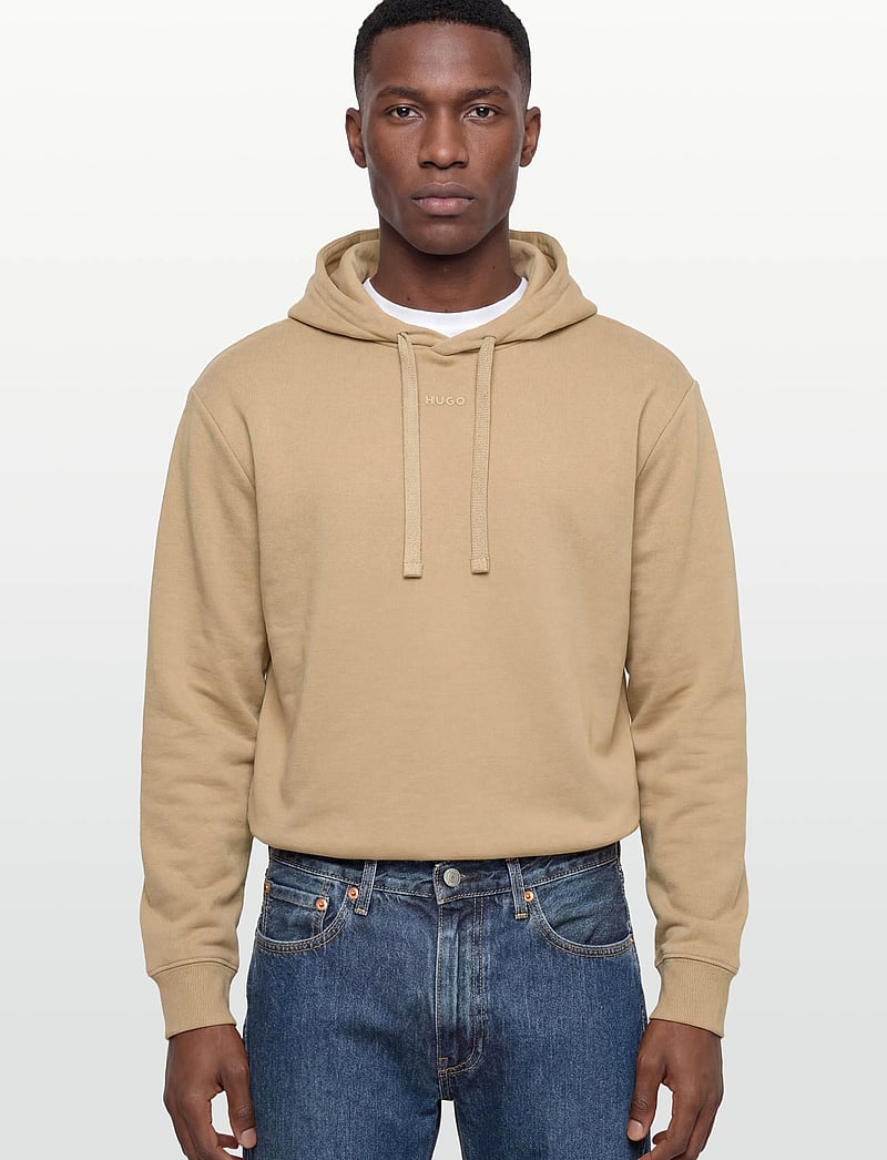 HUGO - Dapo - kapuzenpullover - medium beige - 3