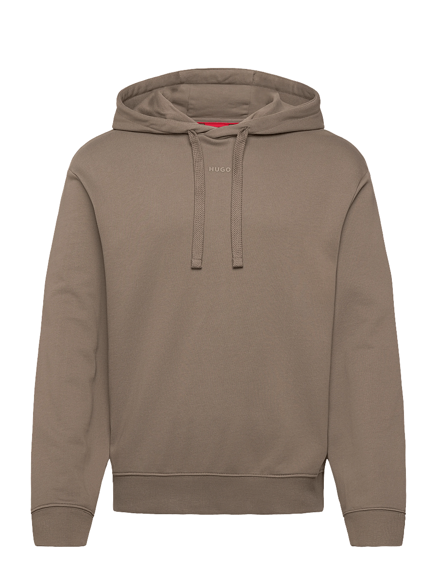 HUGO - Dapo - kapuutsiga dressipluusid - medium grey - 0
