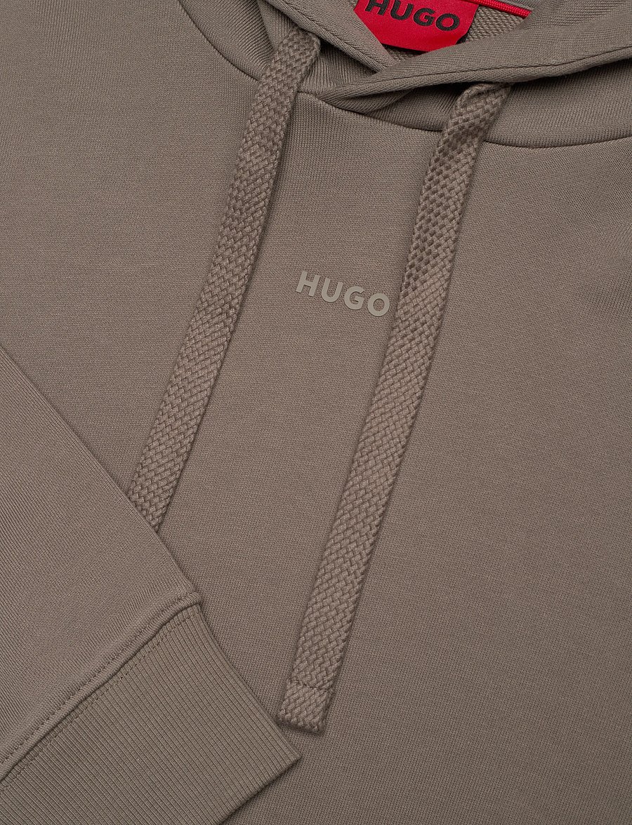 HUGO - Dapo - kapuutsiga dressipluusid - medium grey - 2