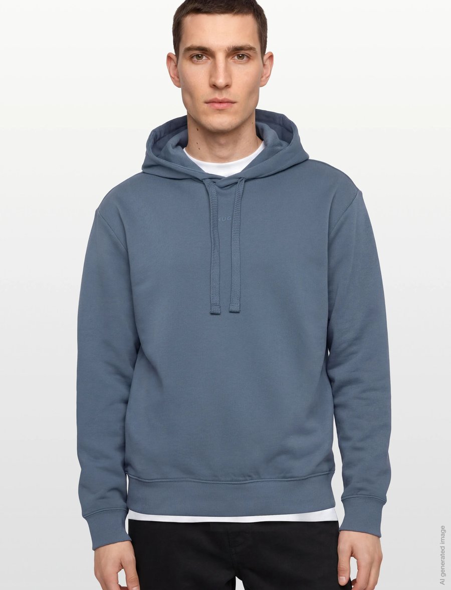 HUGO - Dapo - kapuzenpullover - open blue - 3