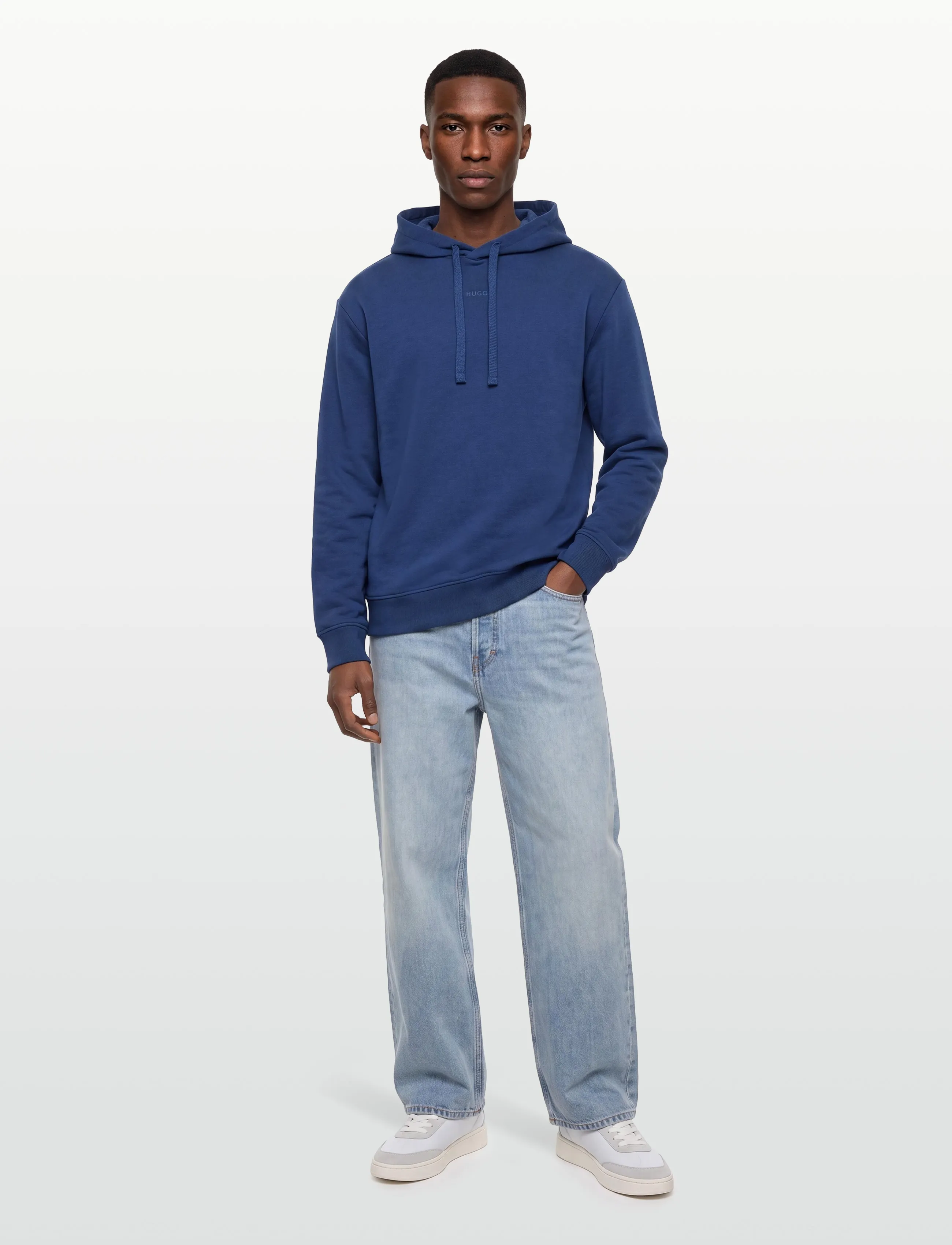 Cotton-terry hoodie with logo print 5