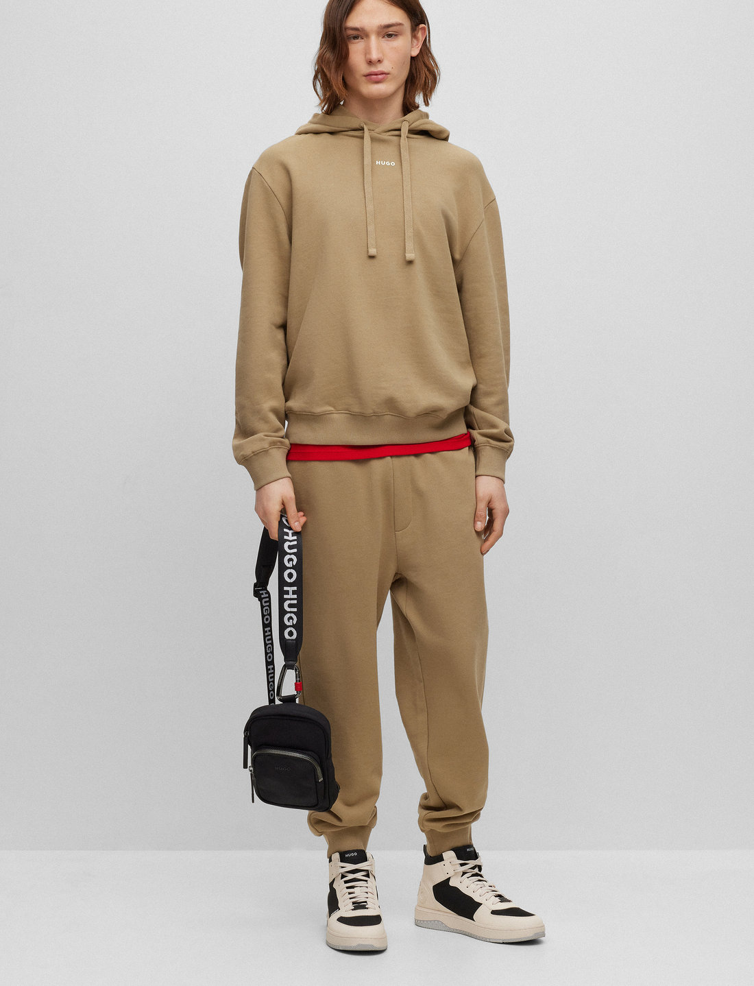 Hugo boss hoodie boozt hotsell