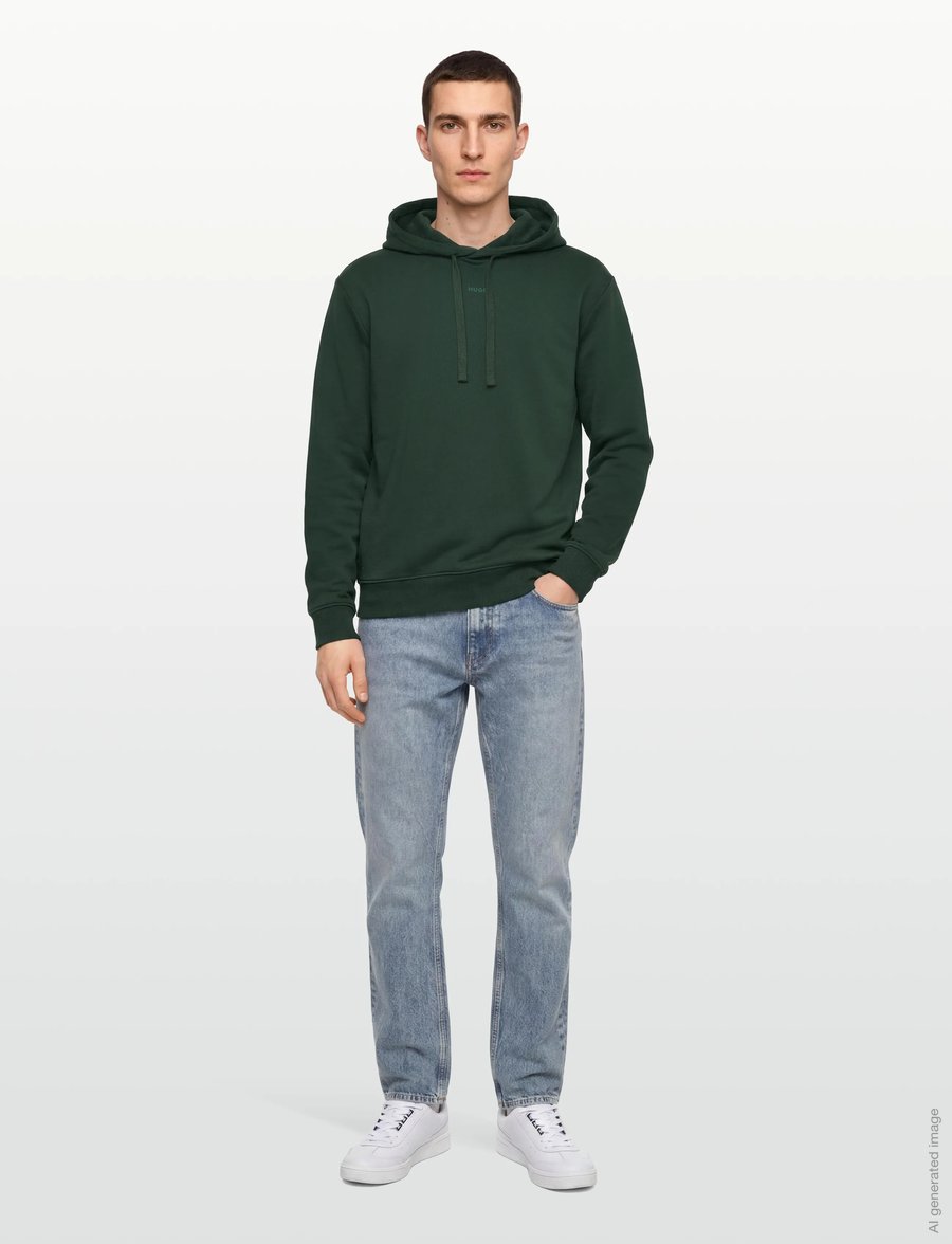 HUGO - Dapo - kapuzenpullover - open green - 0