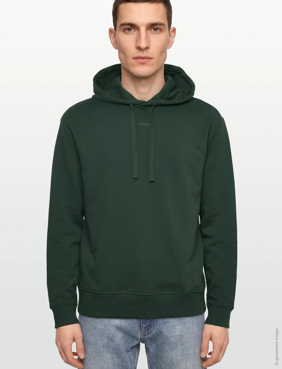 HUGO - Dapo - kapuzenpullover - open green - 3
