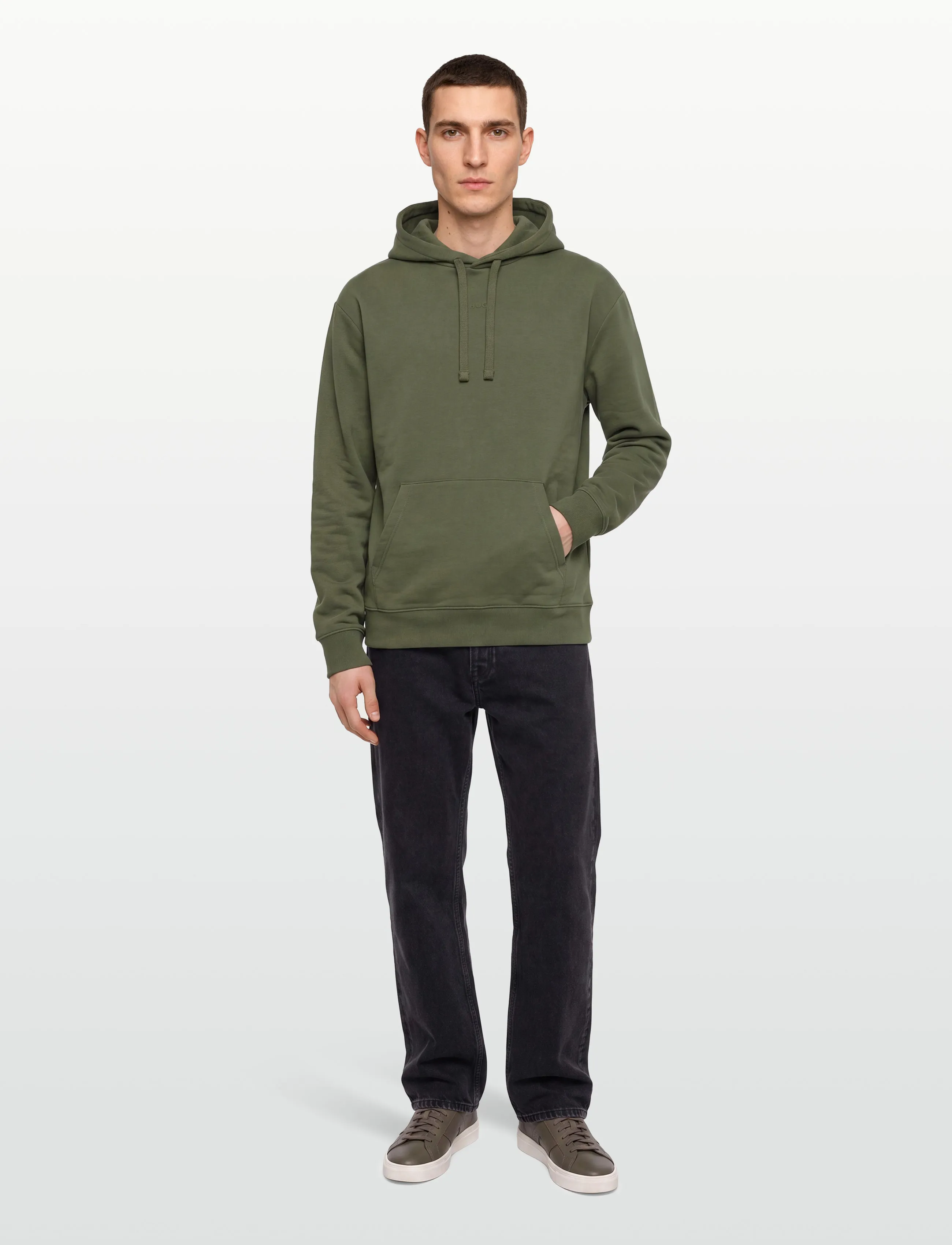 HUGO Dapo - Sweatshirts & Hoodies - OPEN GREEN / khaki/green