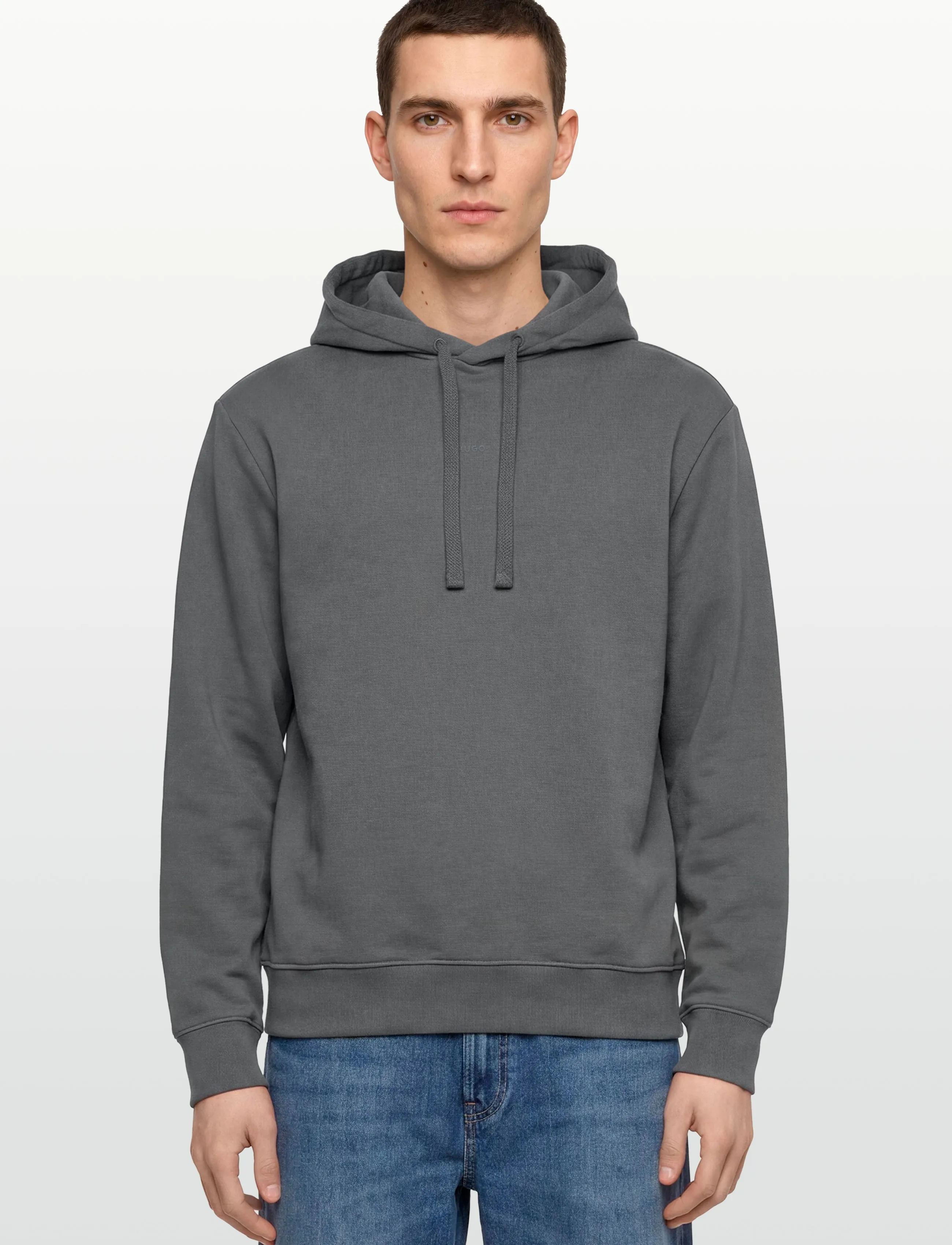 HUGO - Dapo - sweatshirts - open grey - 3