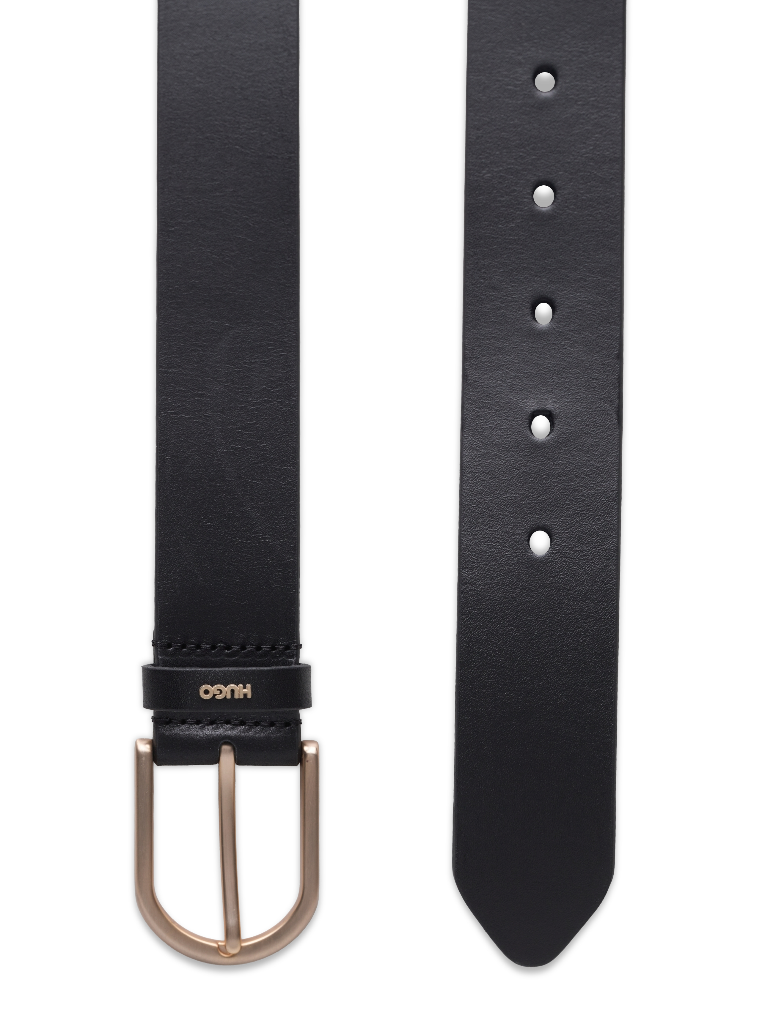 HUGO - Zoey Belt 3,5cm - läderskärp - black - 1