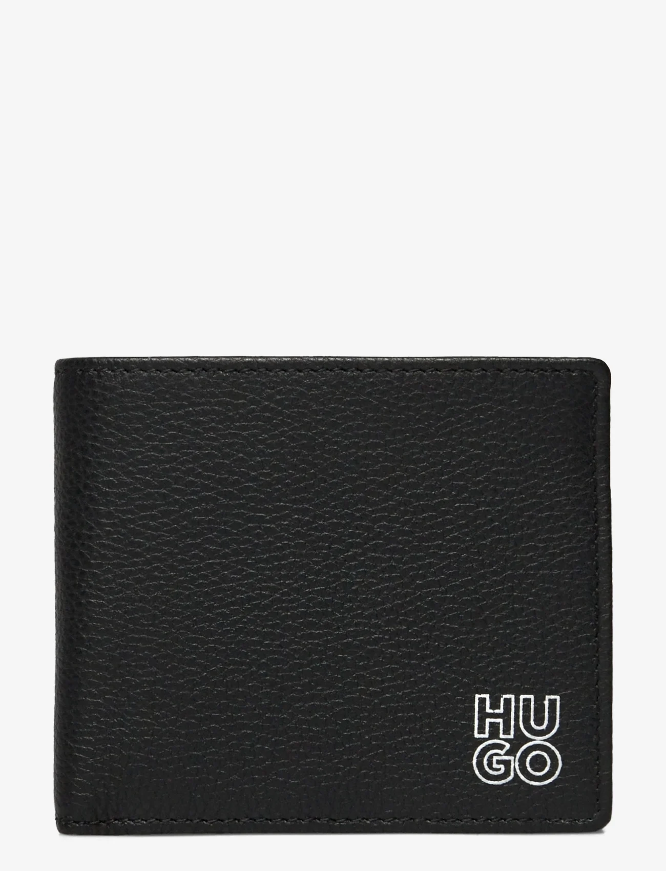 HUGO - Subway GRN_4 cc coin - plånböcker - black - 0