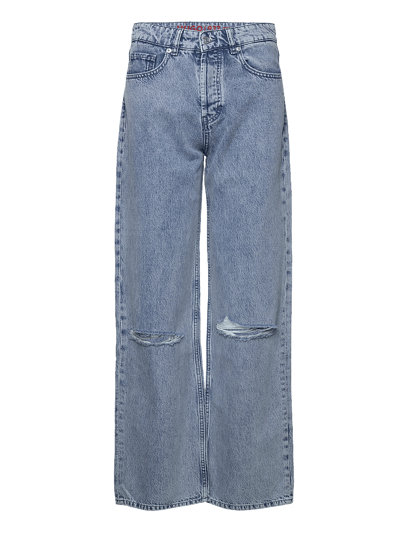 HUGO - 937_2 - wide leg jeans - light/pastel blue - 0