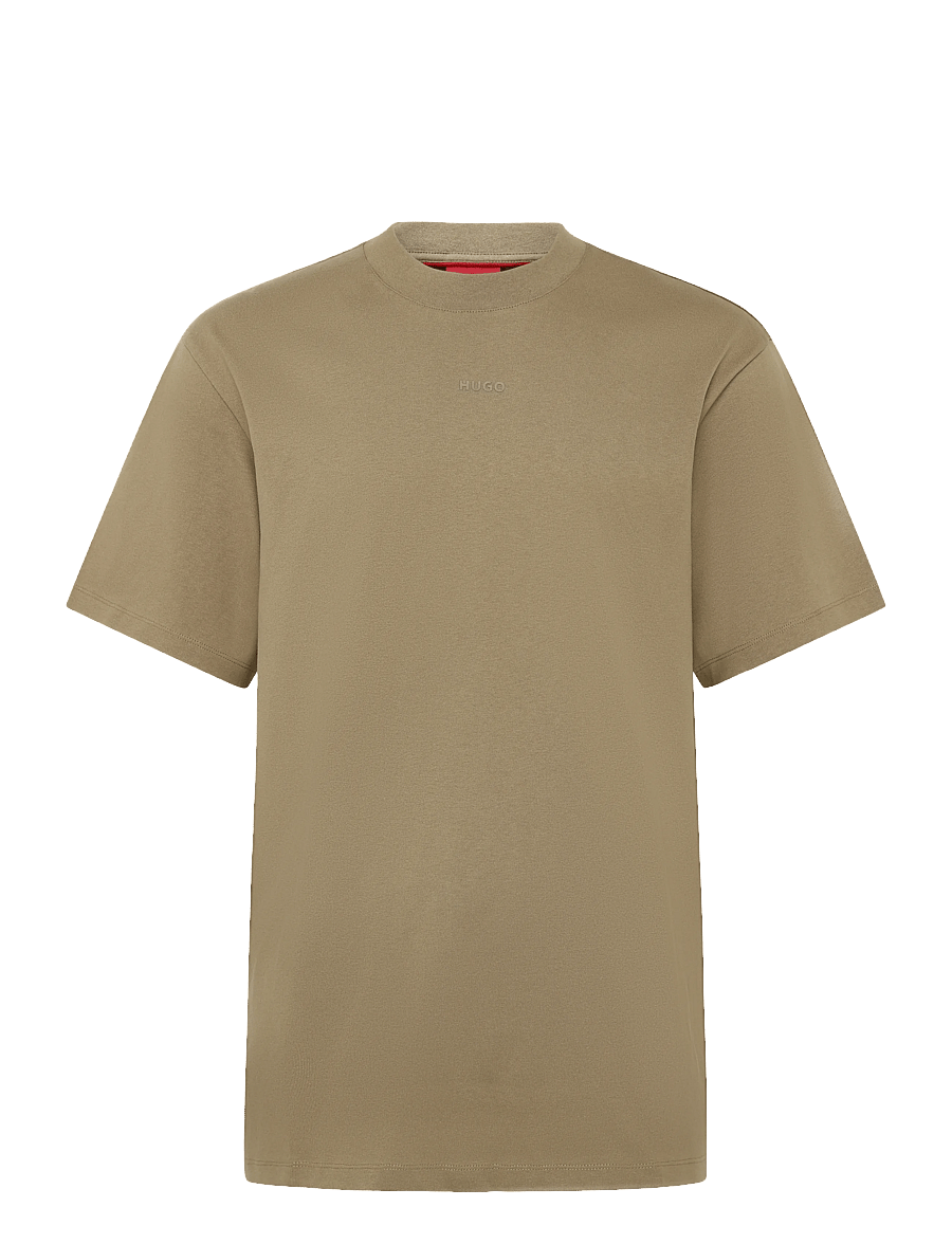 HUGO - Dapolino - kurzärmelige t-shirts - beige overflow - 1