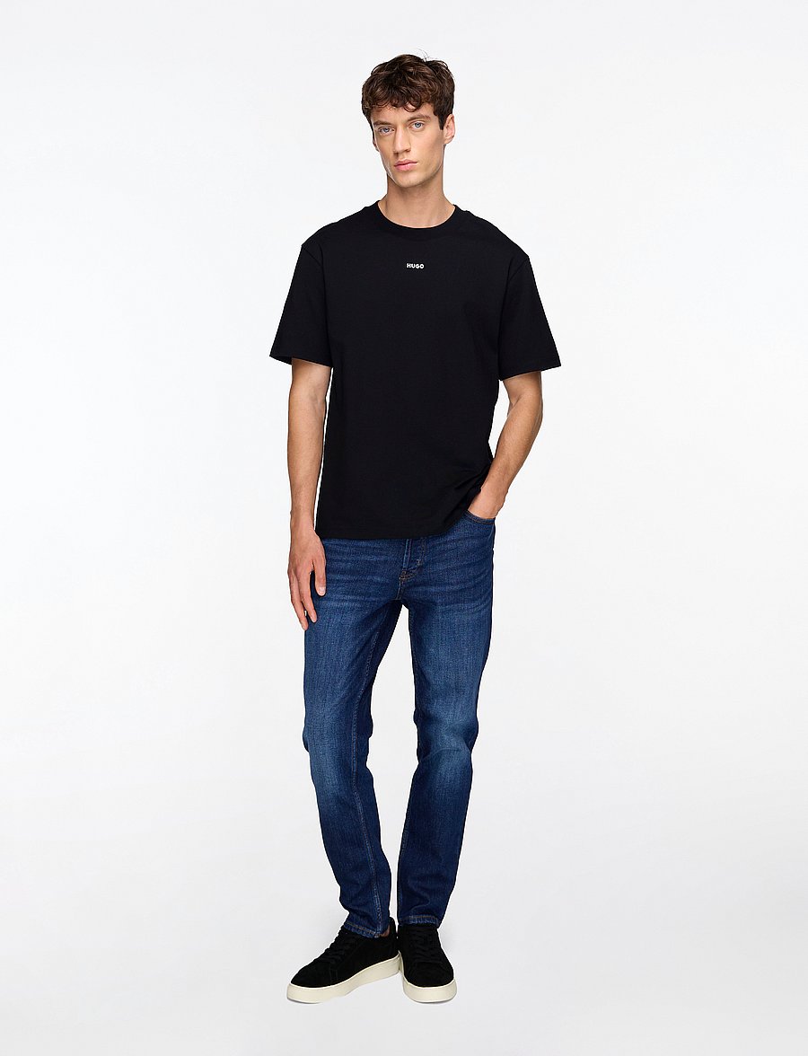 HUGO - Dapolino - kortærmede t-shirts - black - 2