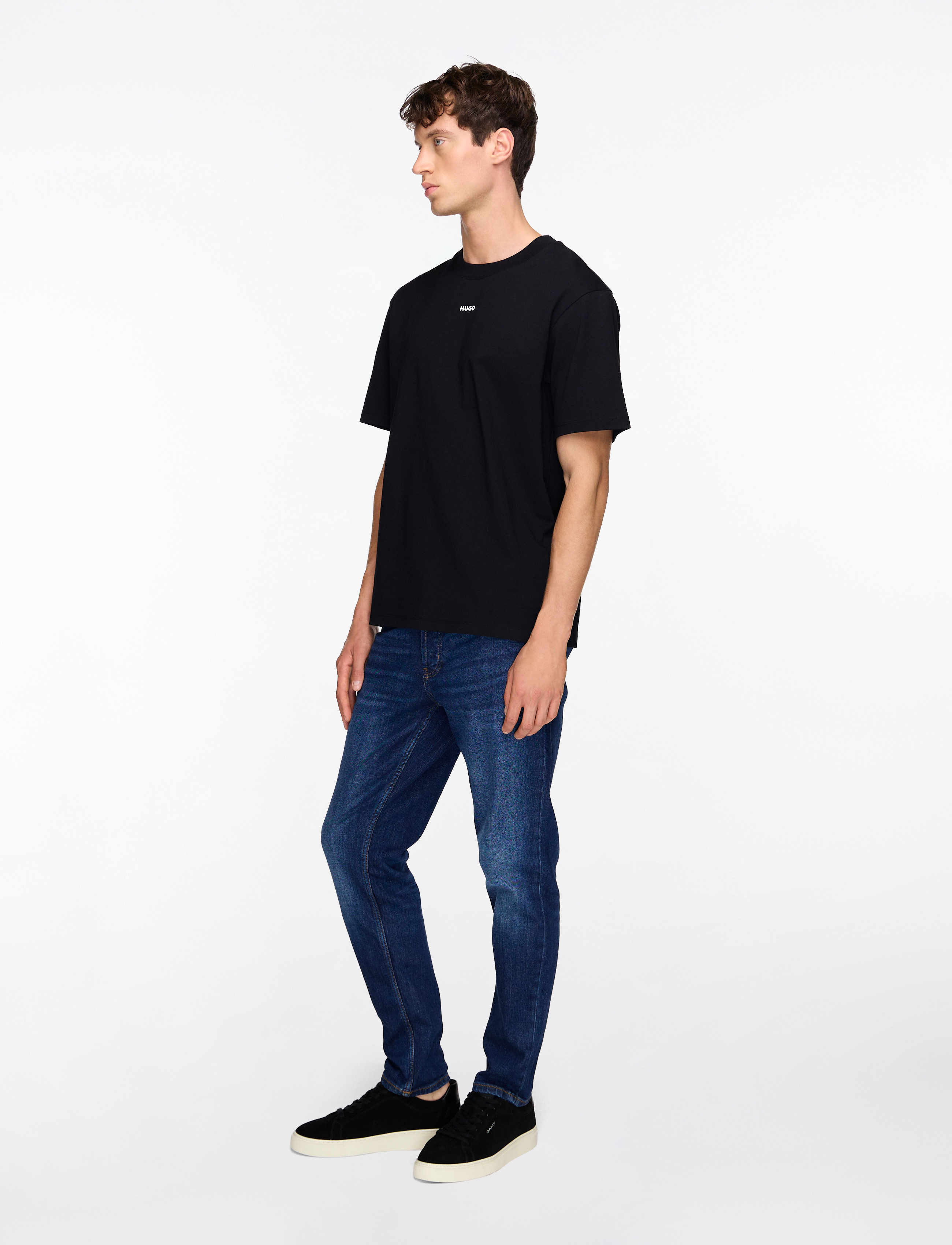 HUGO - Dapolino - stutterma bolir - black - 3