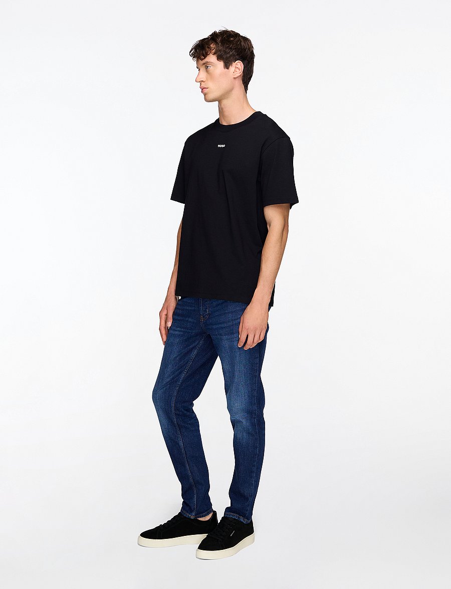 HUGO - Dapolino - kortærmede t-shirts - black - 3