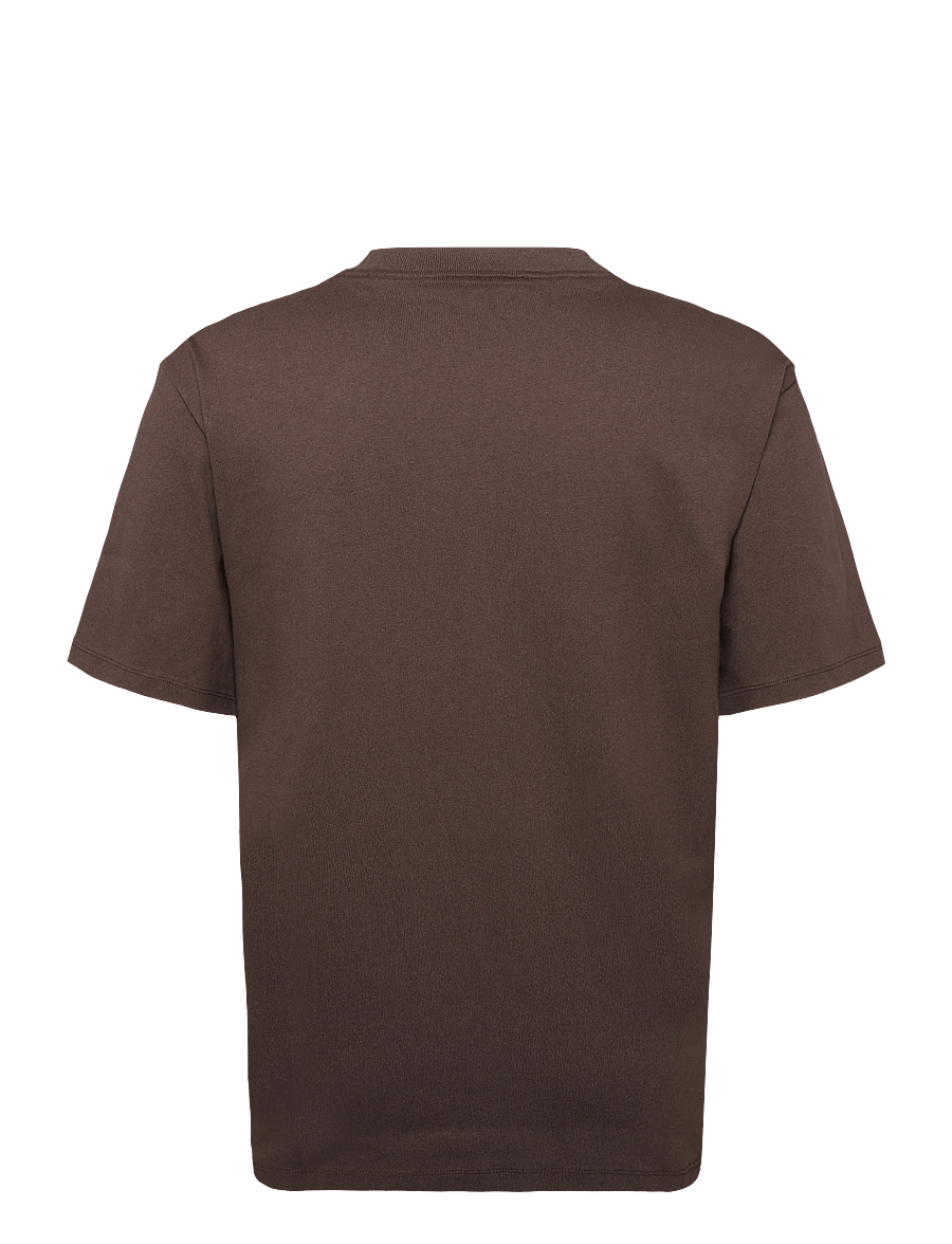 HUGO - Dapolino - kurzärmelige t-shirts - brown overflow - 1