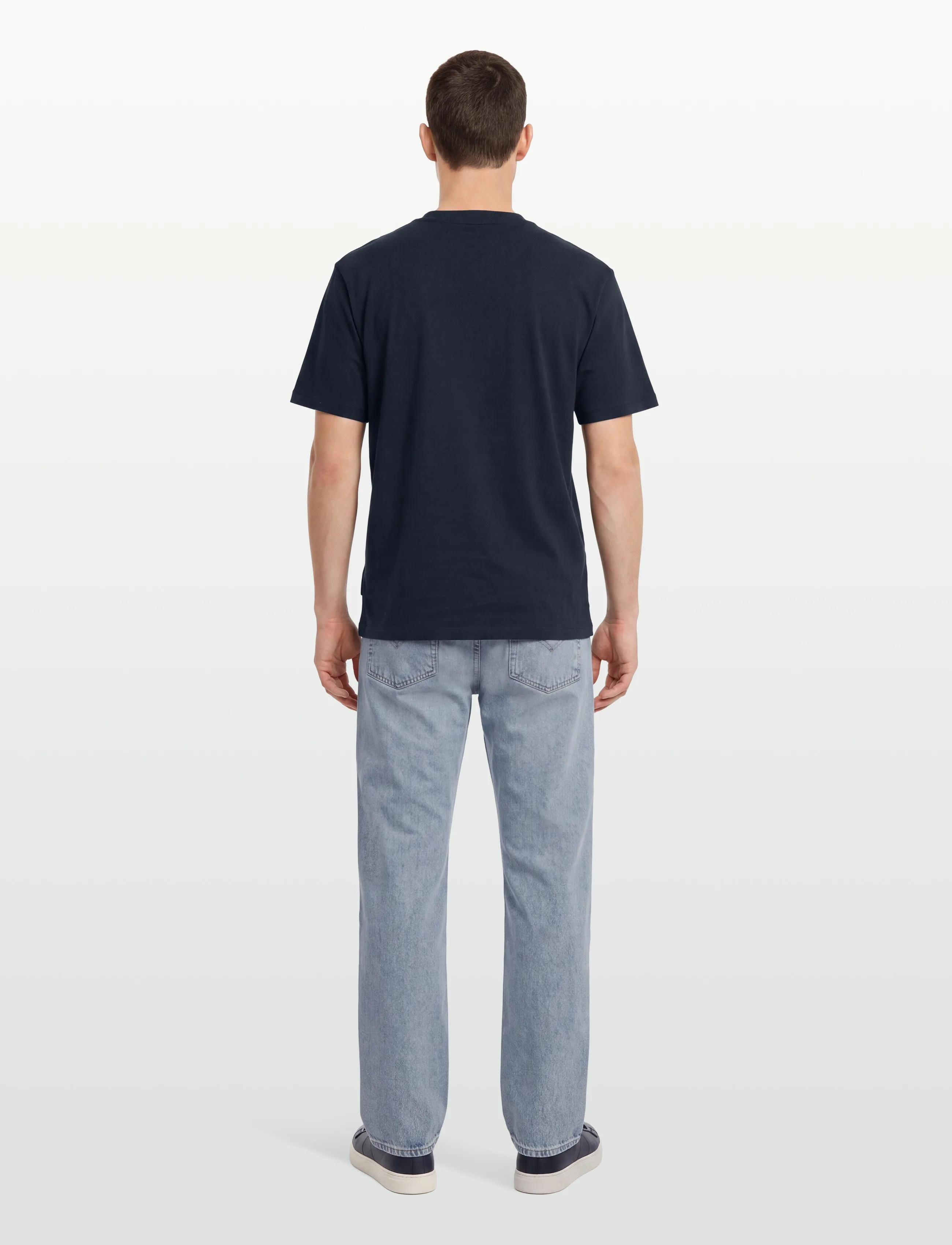 HUGO - Dapolino - kortærmede t-shirts - dark blue - 4
