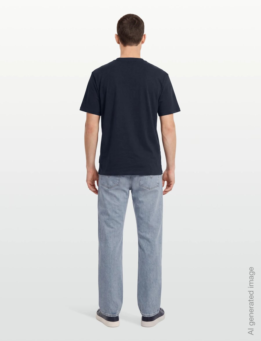HUGO - Dapolino - kortærmede t-shirts - dark blue - 4