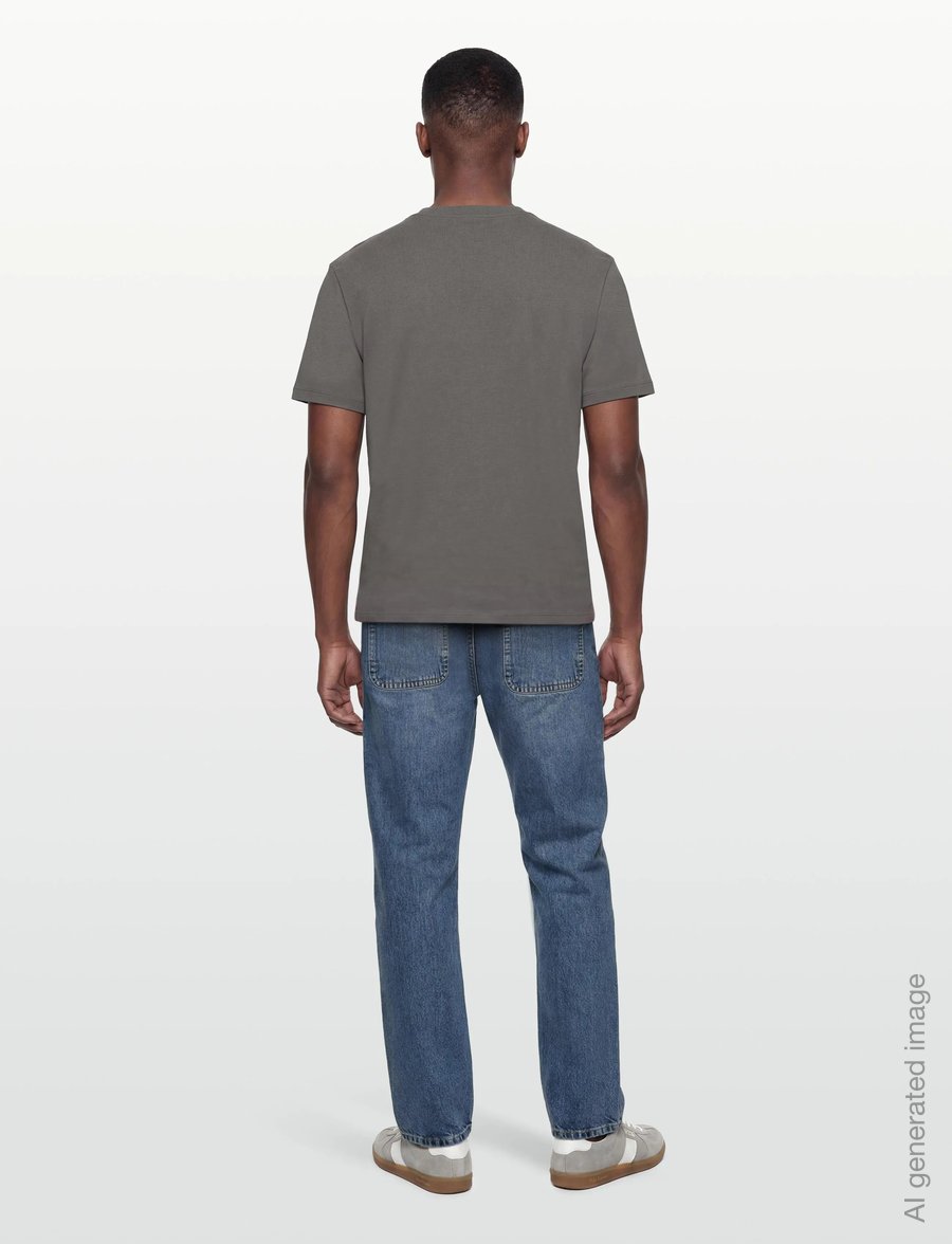 HUGO - Dapolino - kortærmede t-shirts - dark grey - 4