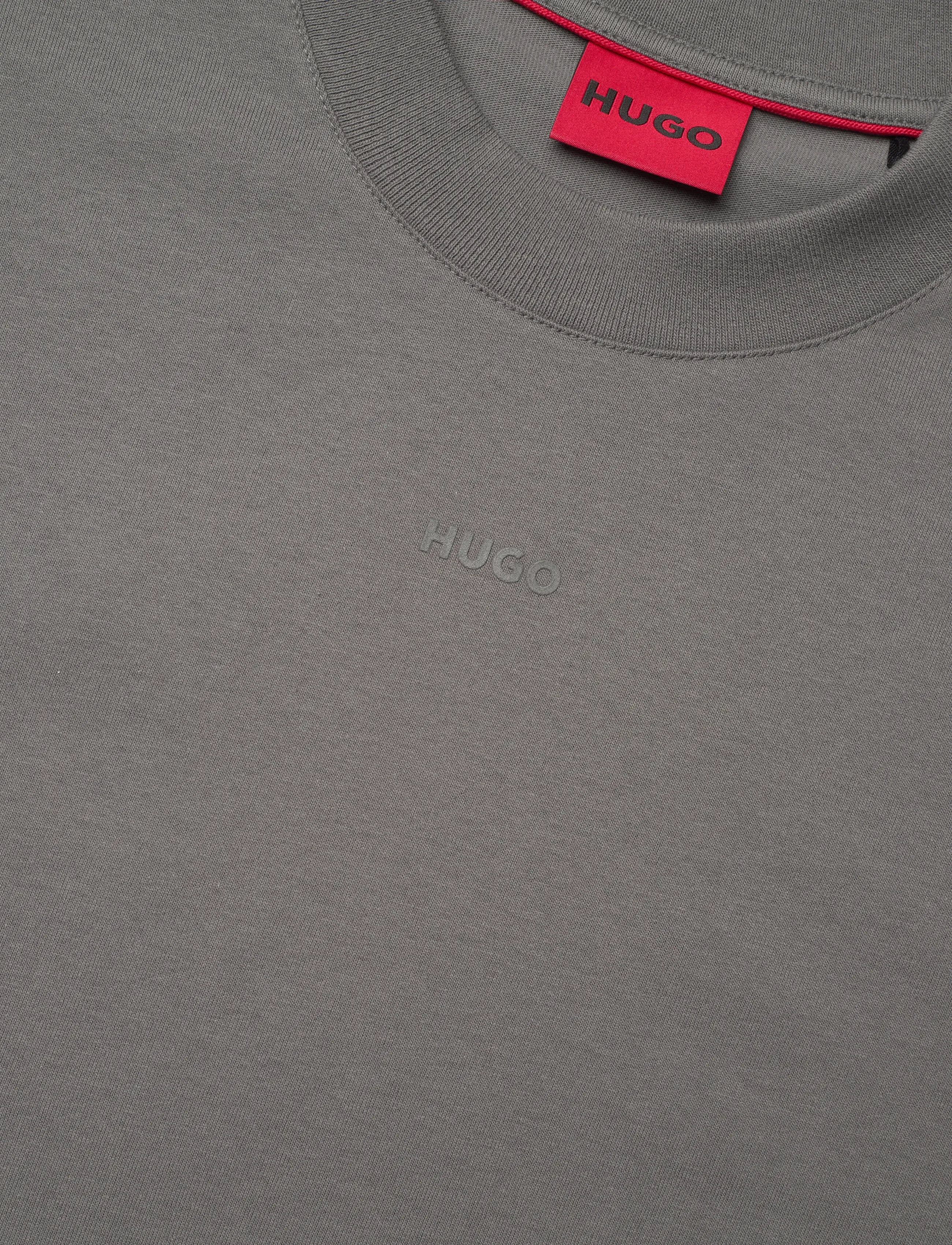 HUGO - Dapolino - basic t-shirts - dark grey - 5