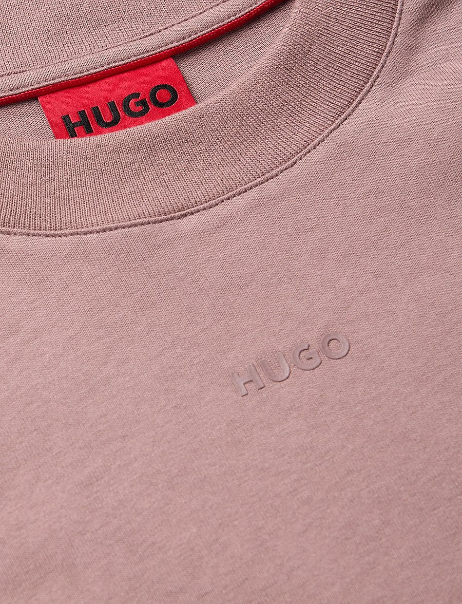 HUGO - Dapolino - lühikeste varrukatega t-särgid - light/pastel brown - 3