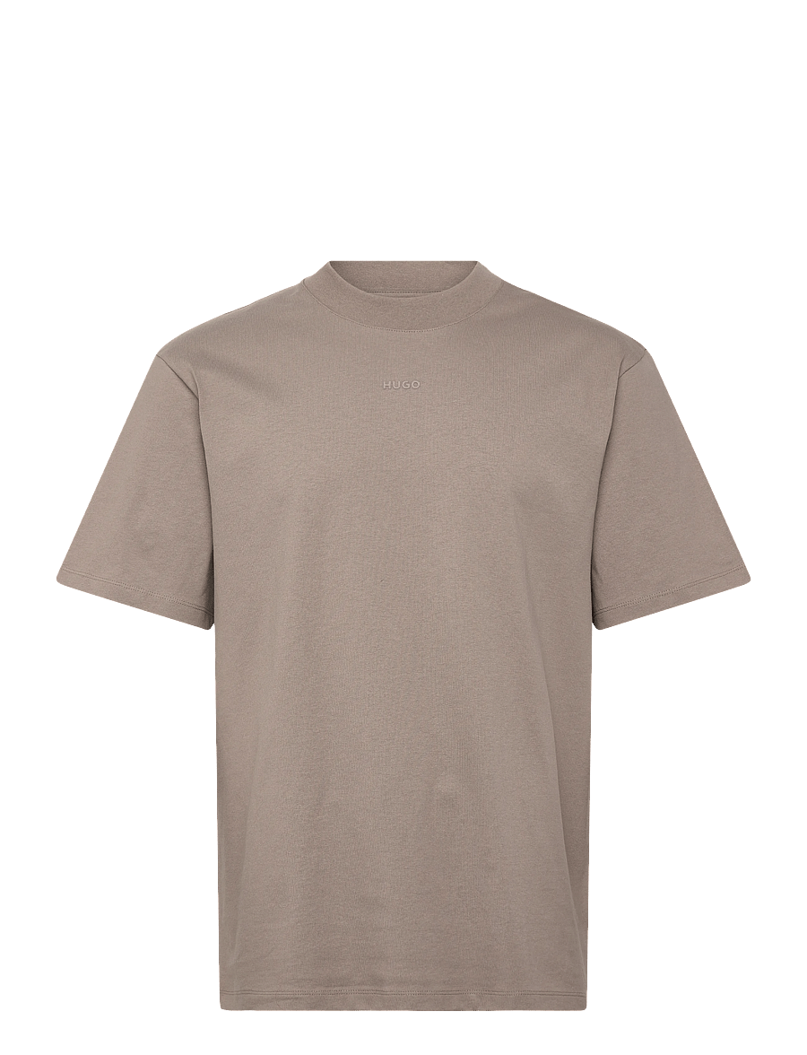 HUGO - Dapolino - short-sleeved t-shirts - light/pastel brown - 1