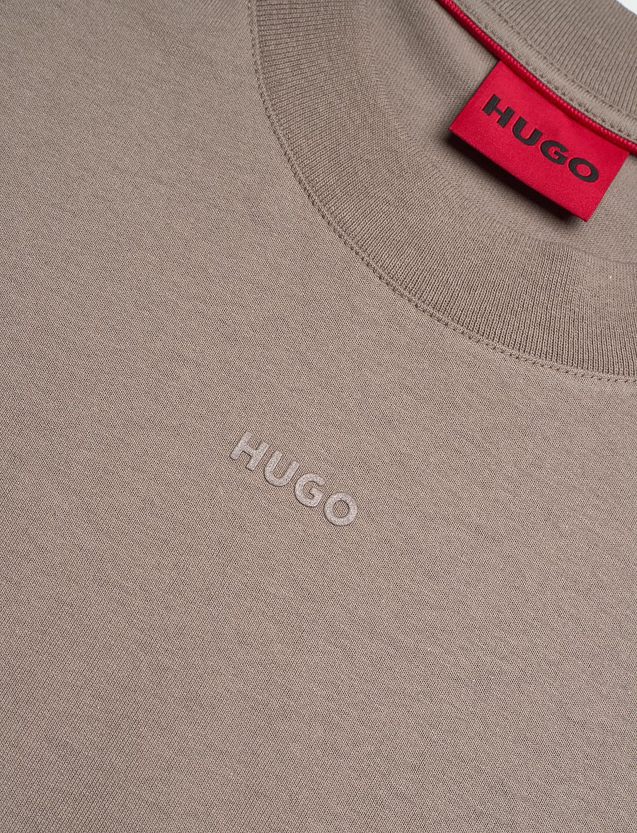 HUGO - Dapolino - short-sleeved t-shirts - light/pastel brown - 5