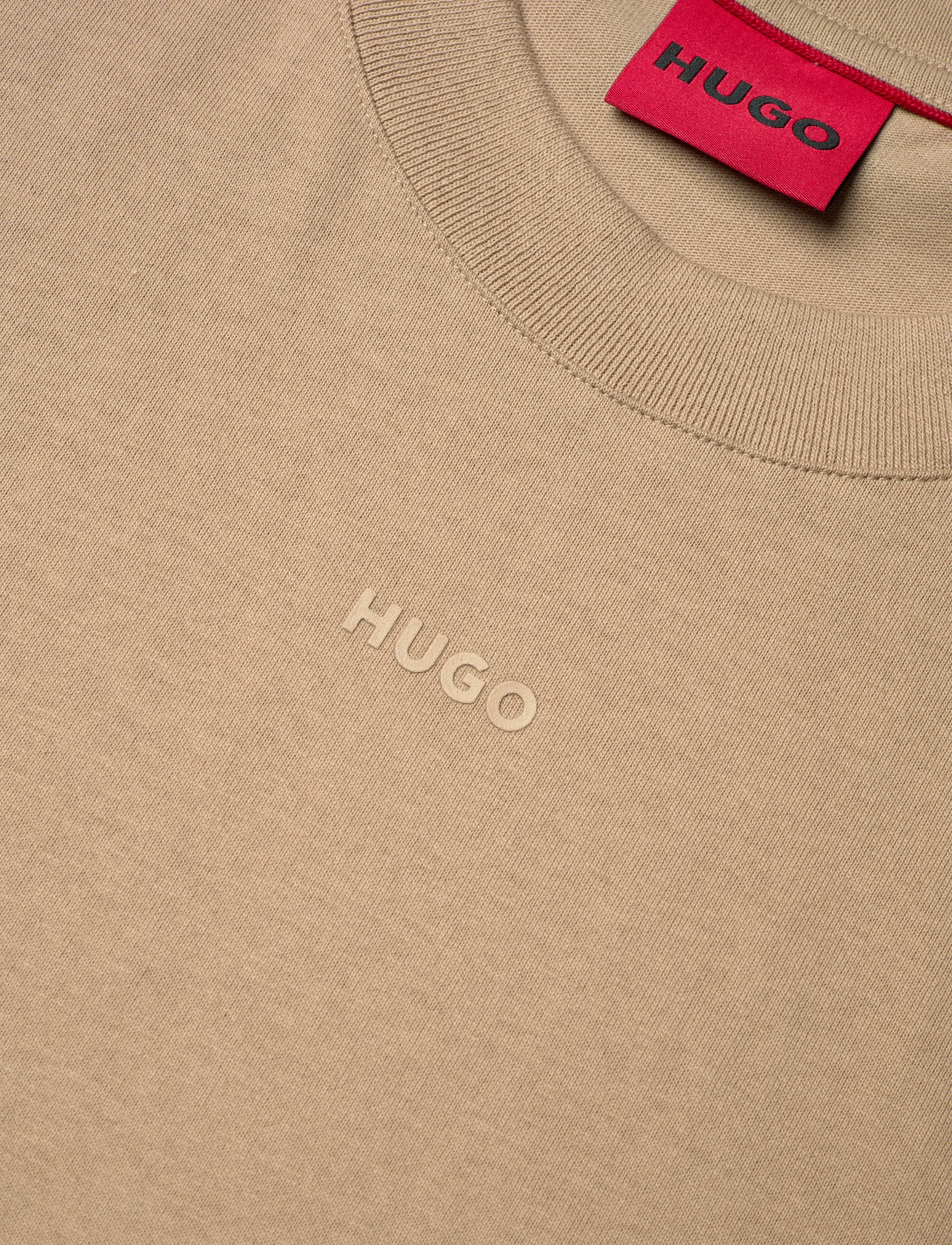 HUGO - Dapolino - t-krekli ar īsām piedurknēm - medium beige - 5