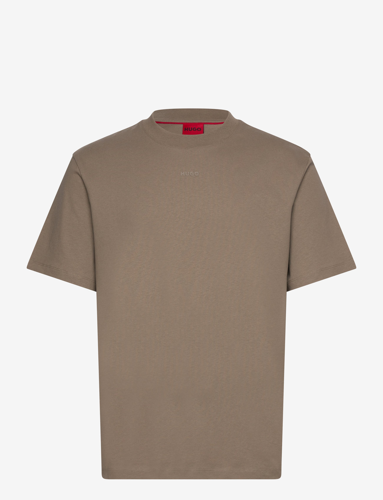 HUGO - Dapolino - kortærmede t-shirts - medium brown - 0