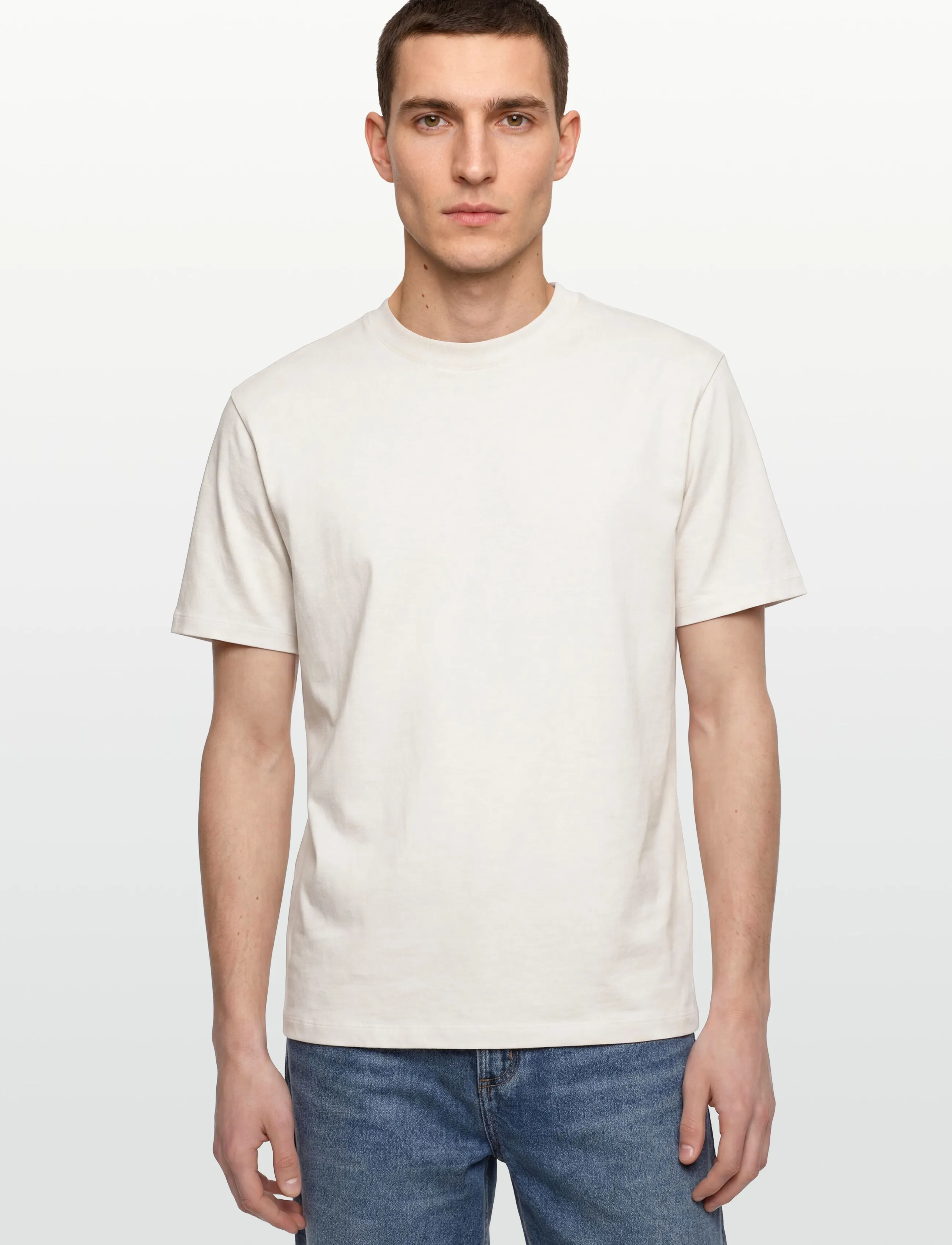 HUGO - Dapolino - basic t-shirts - natural - 3