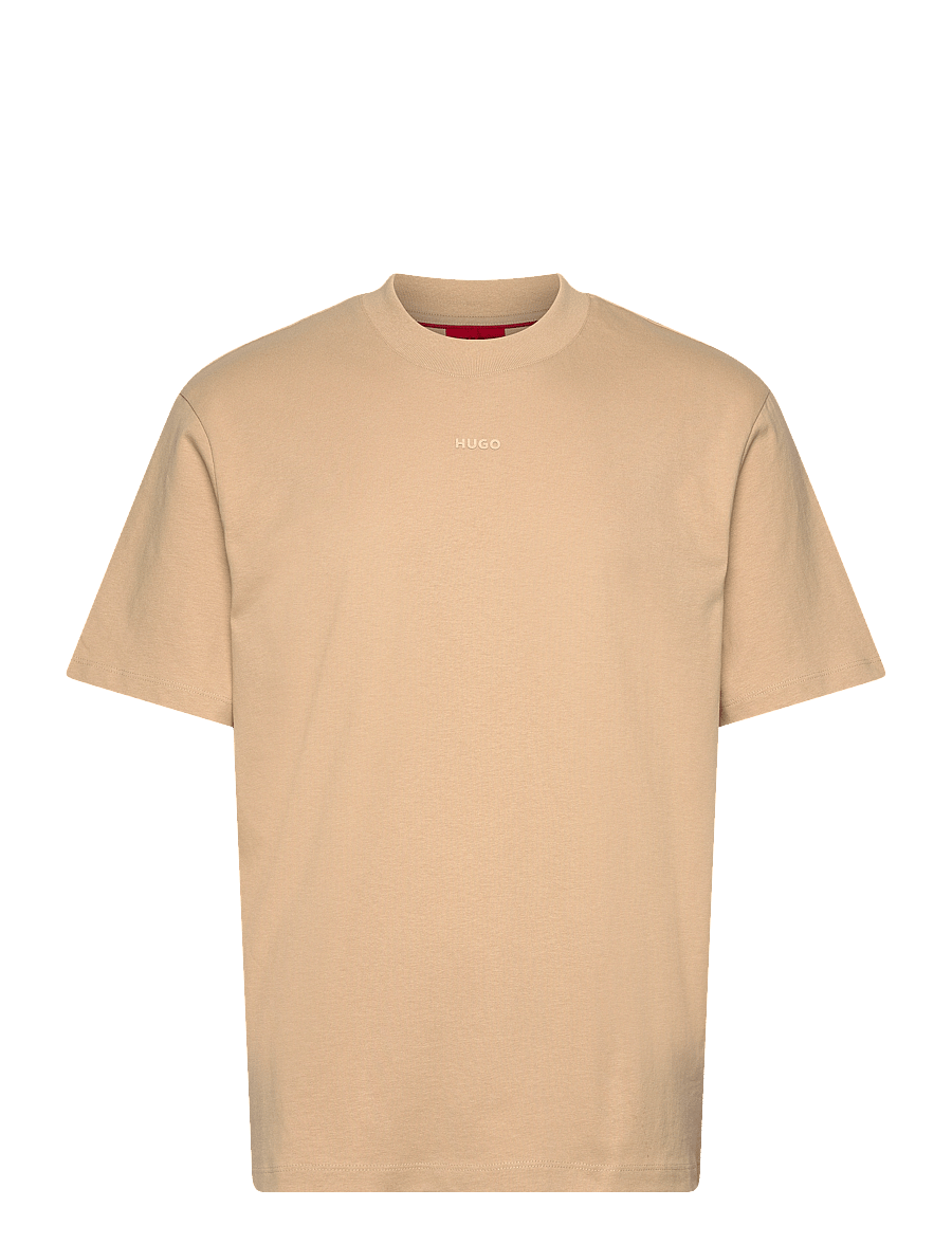 HUGO - Dapolino - lühikeste varrukatega t-särgid - open beige - 0