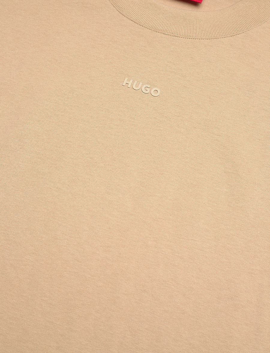 HUGO - Dapolino - lühikeste varrukatega t-särgid - open beige - 2