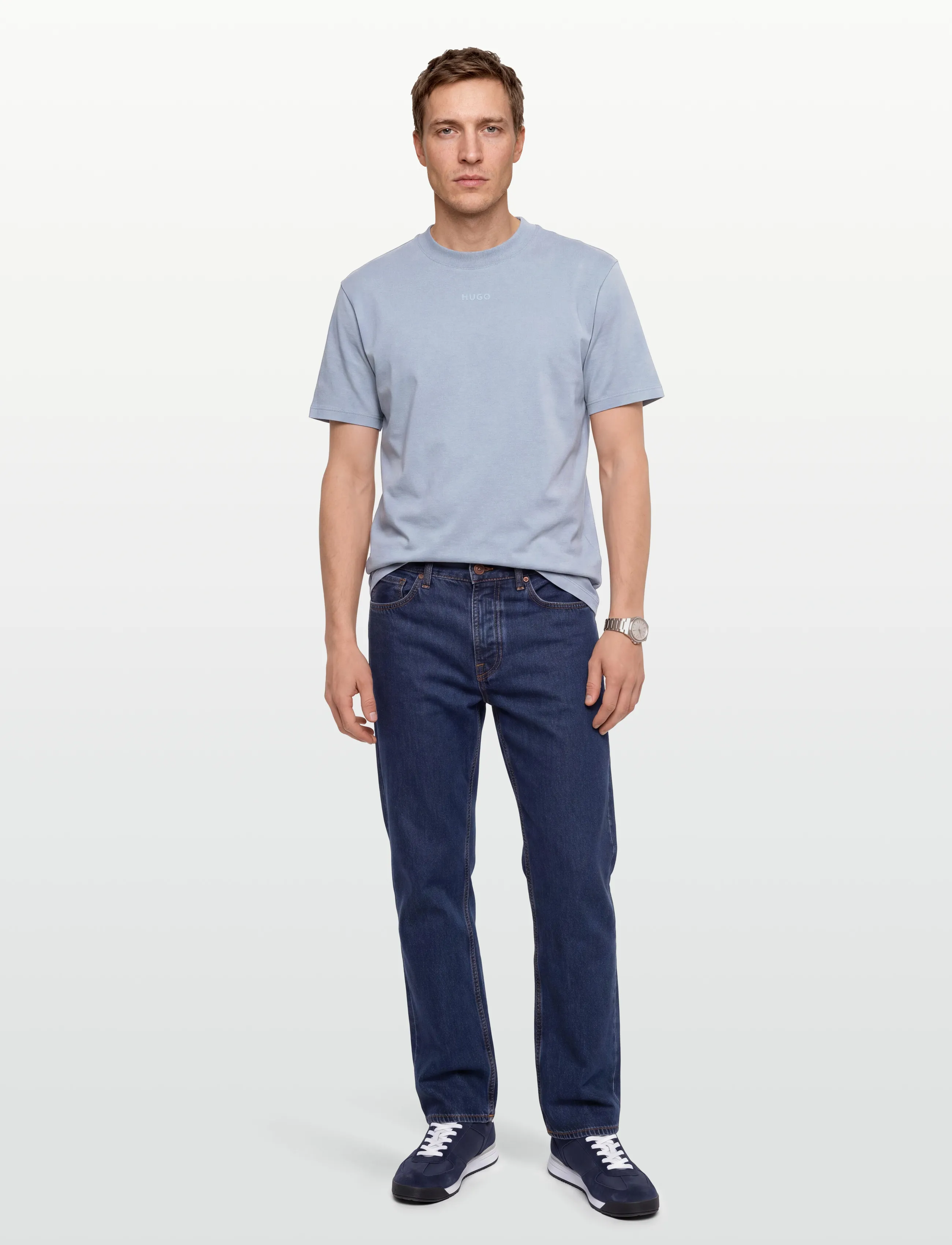 HUGO Dapolino - T-Shirts - OPEN BLUE / blue