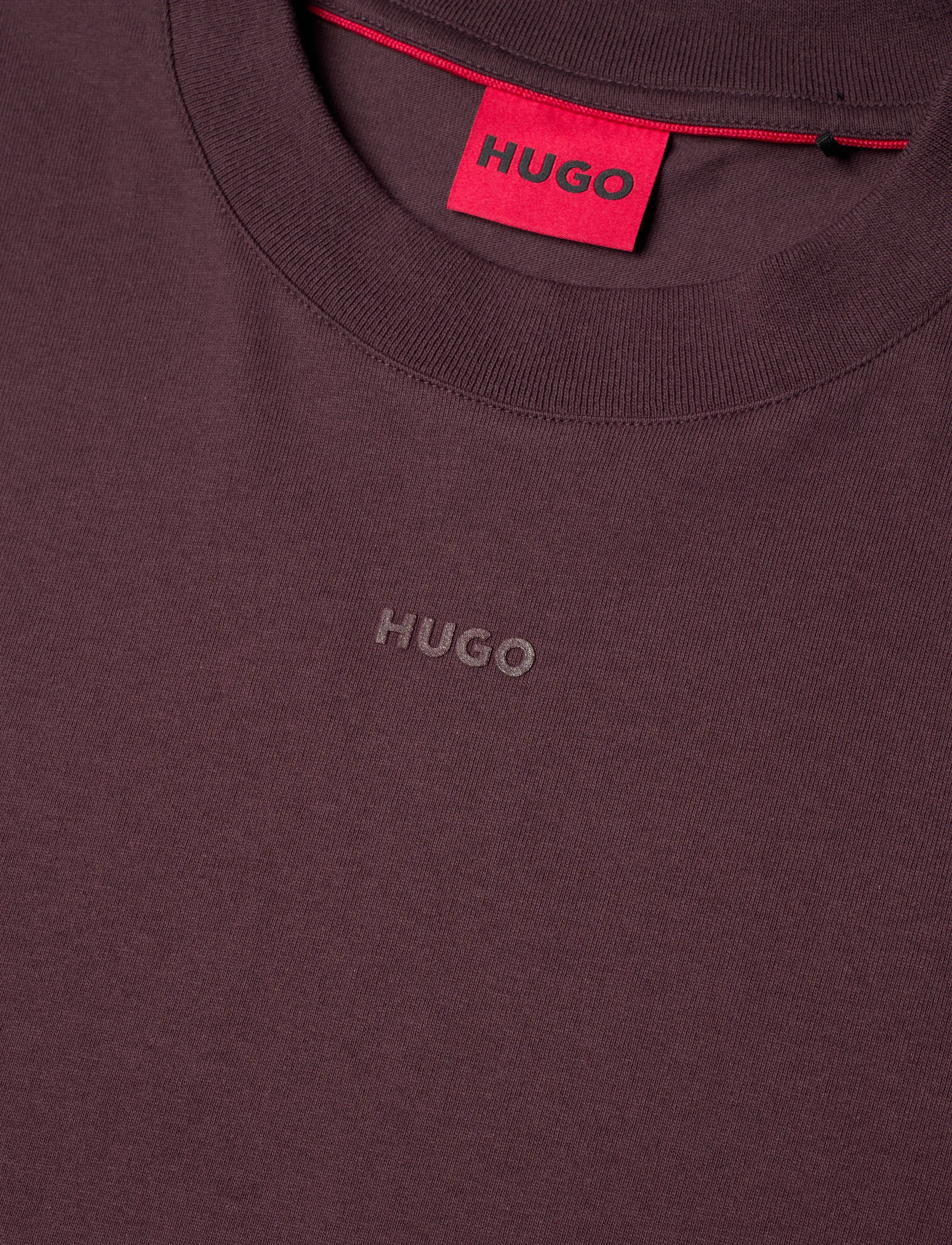 HUGO - Dapolino - kortärmade t-shirts - open brown - 2